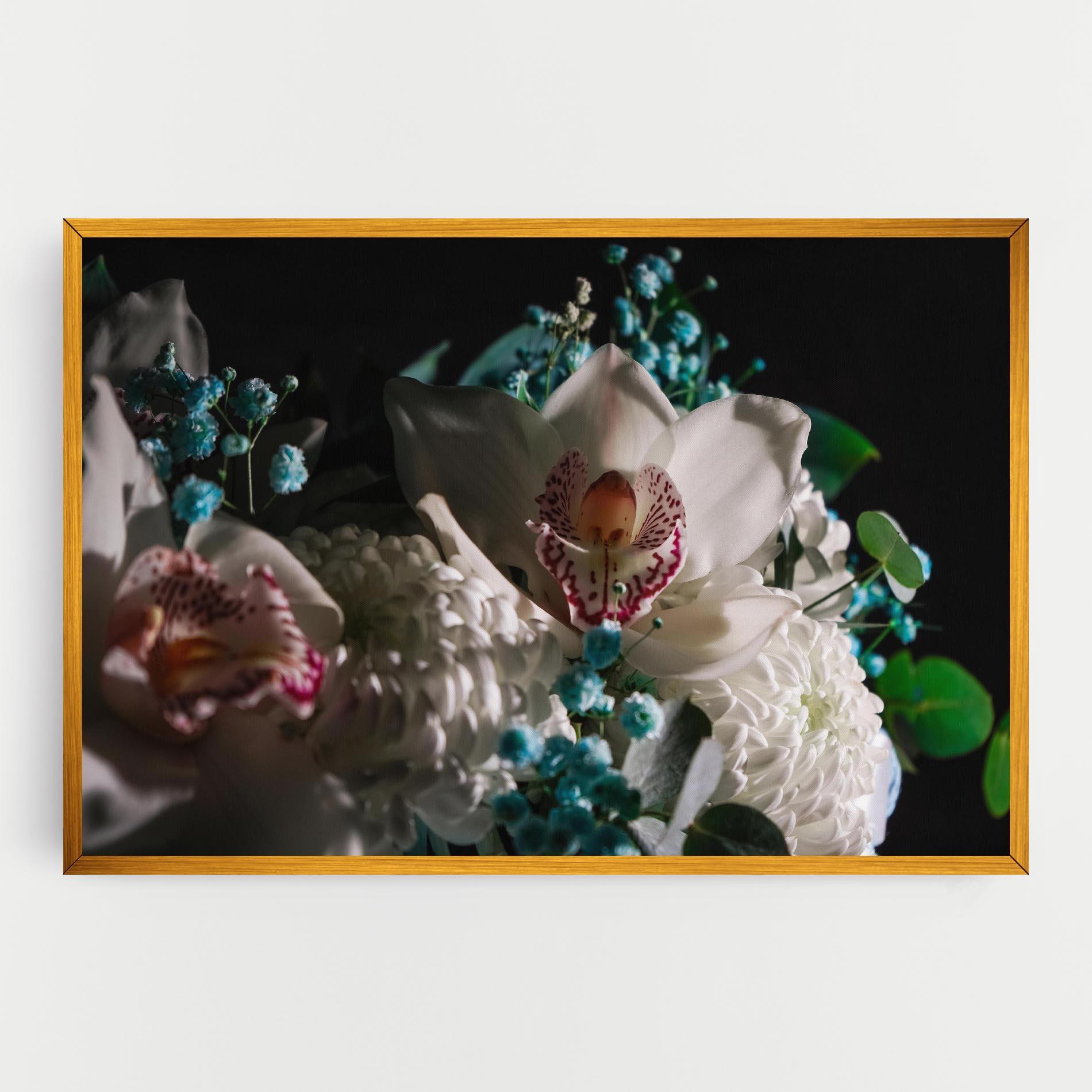 Leinwandbild Orchids mockup 0