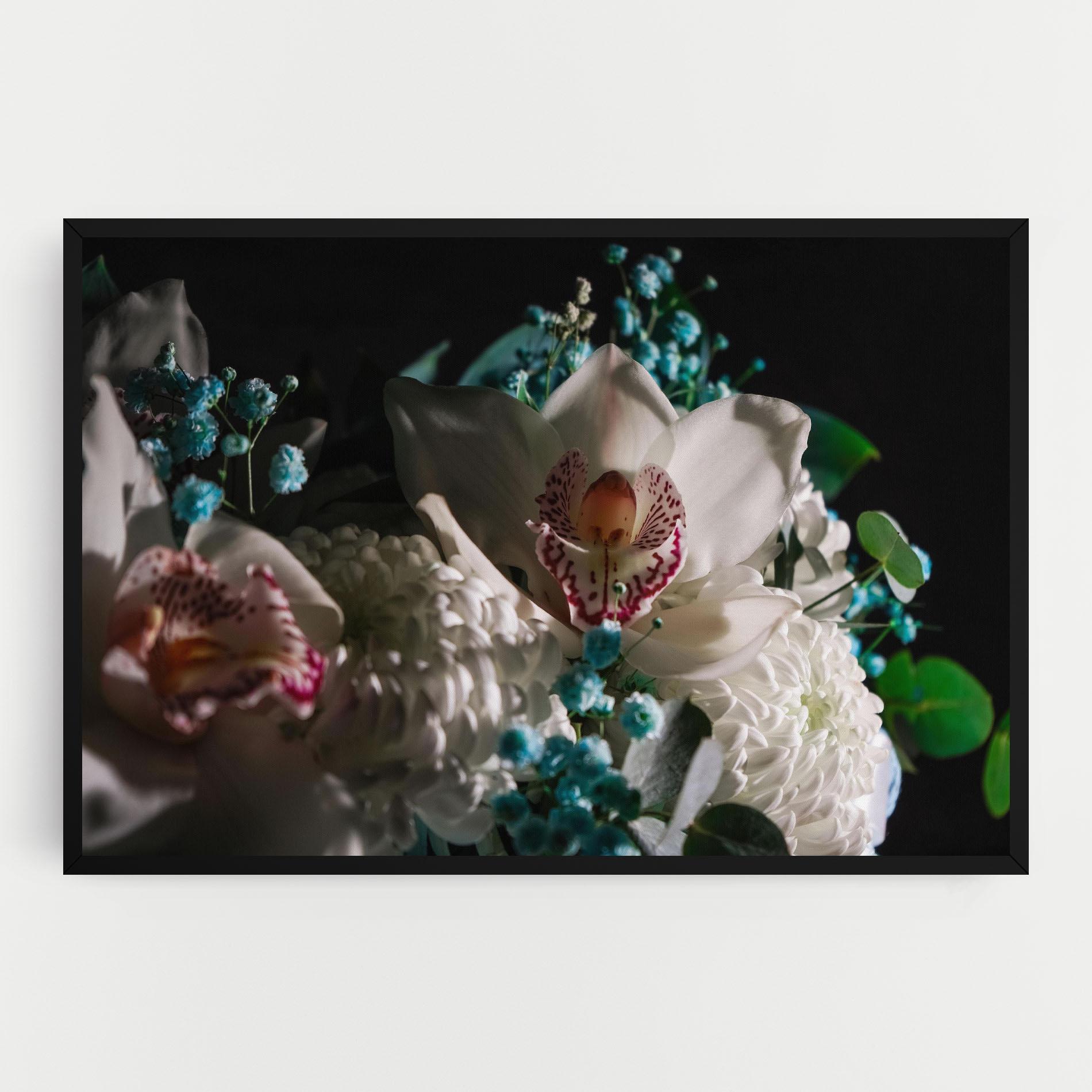 Leinwandbild Orchids mockup 0