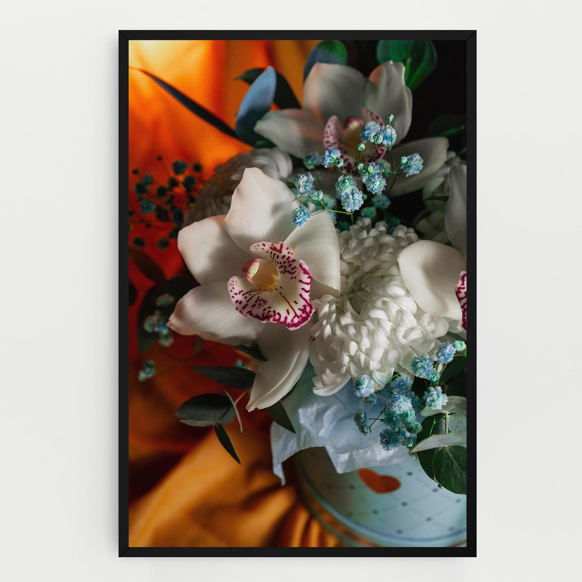 Orchid In Vase mockup 0