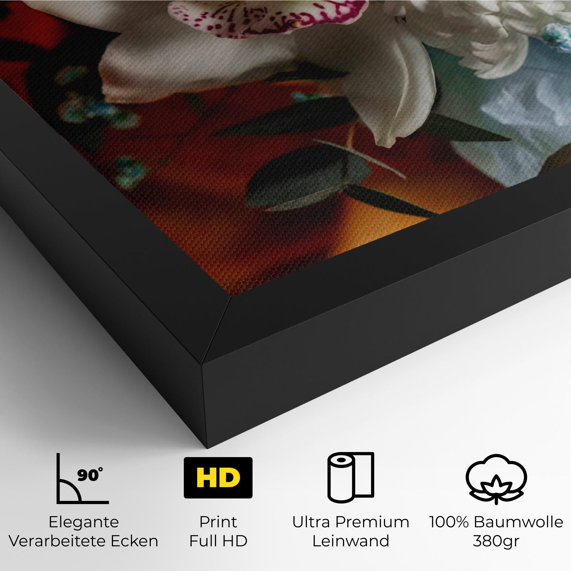 Orchid In Vase mockup 4