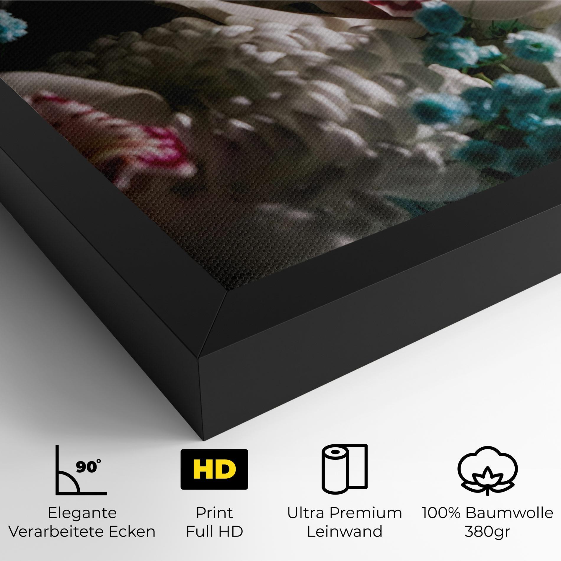 Leinwandbild Orchids mockup 4