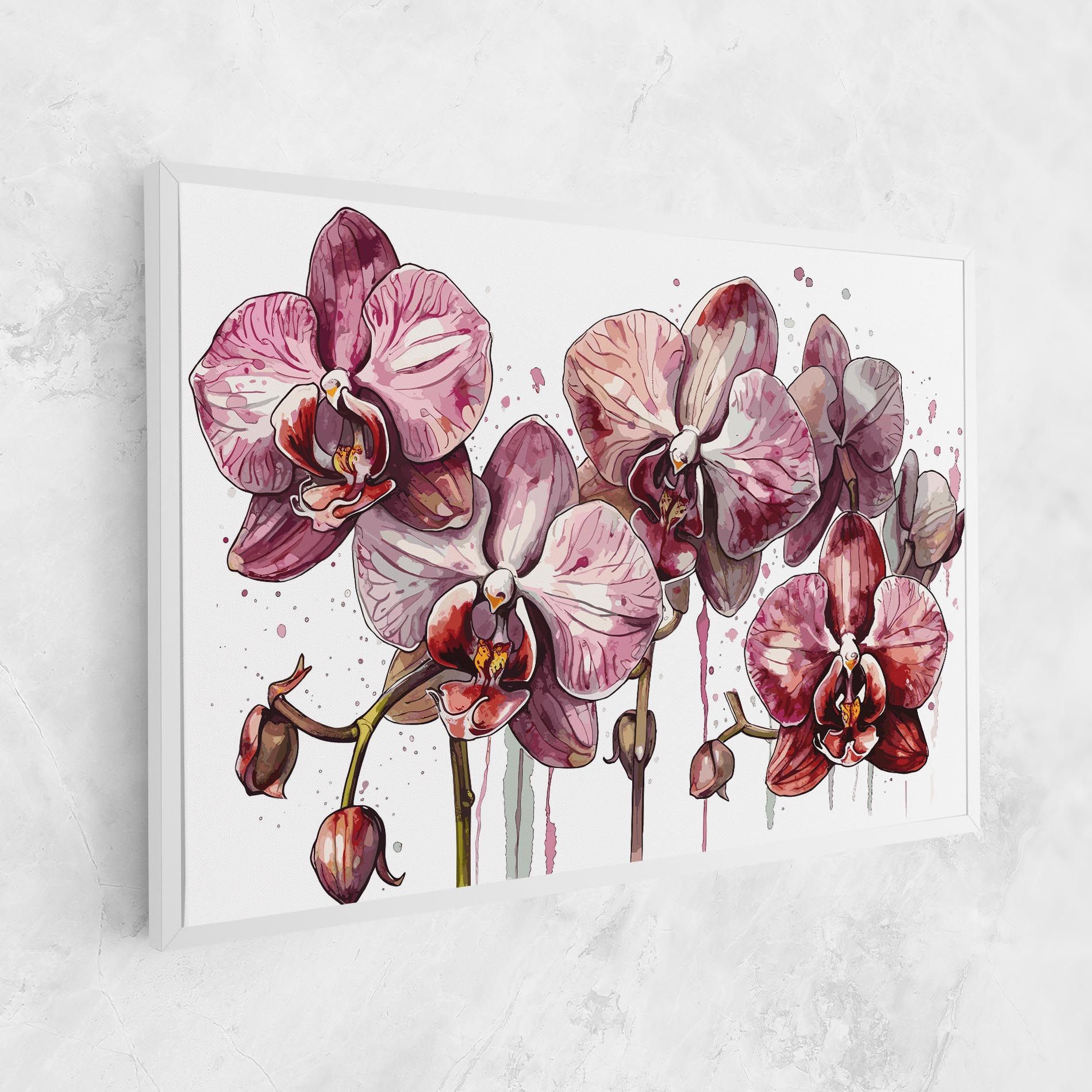 Orchid Art mockup 1