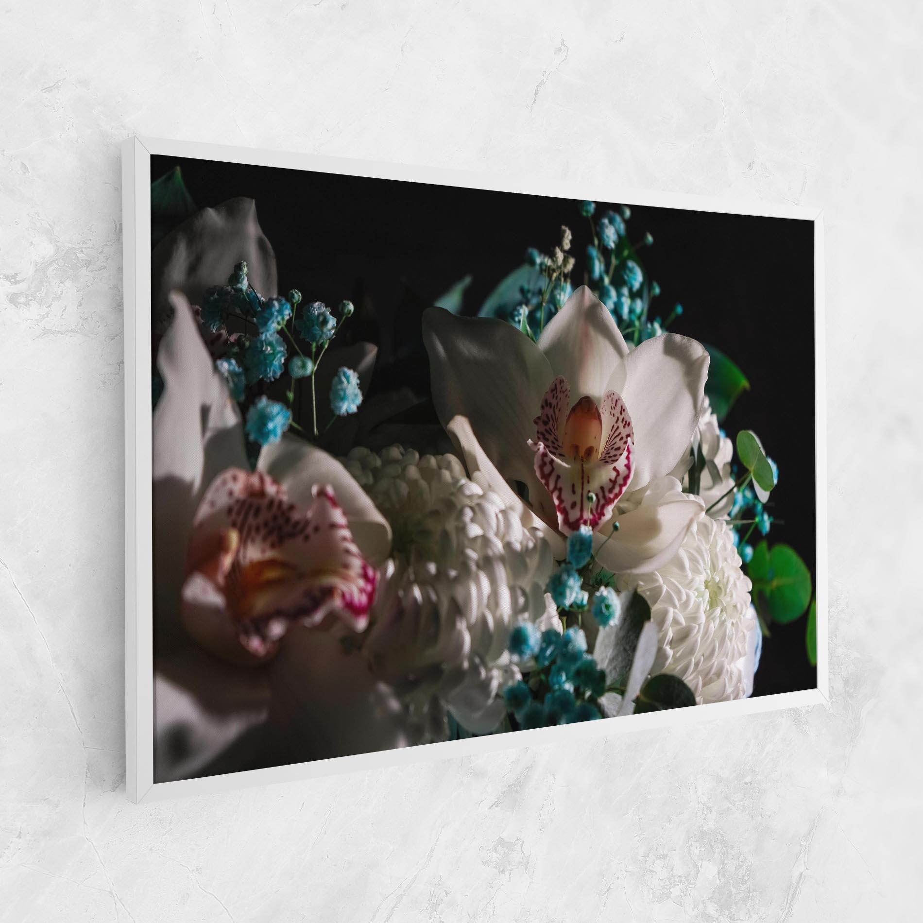 Leinwandbild Orchids mockup 1