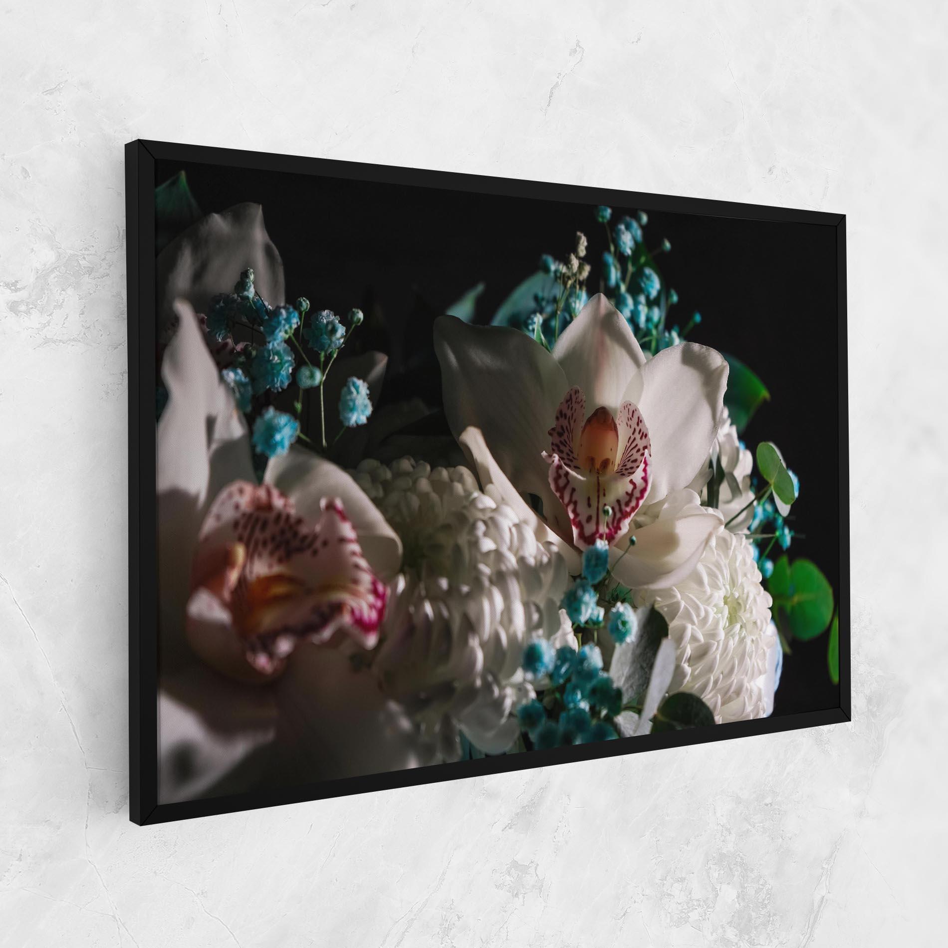 Leinwandbild Orchids mockup 1