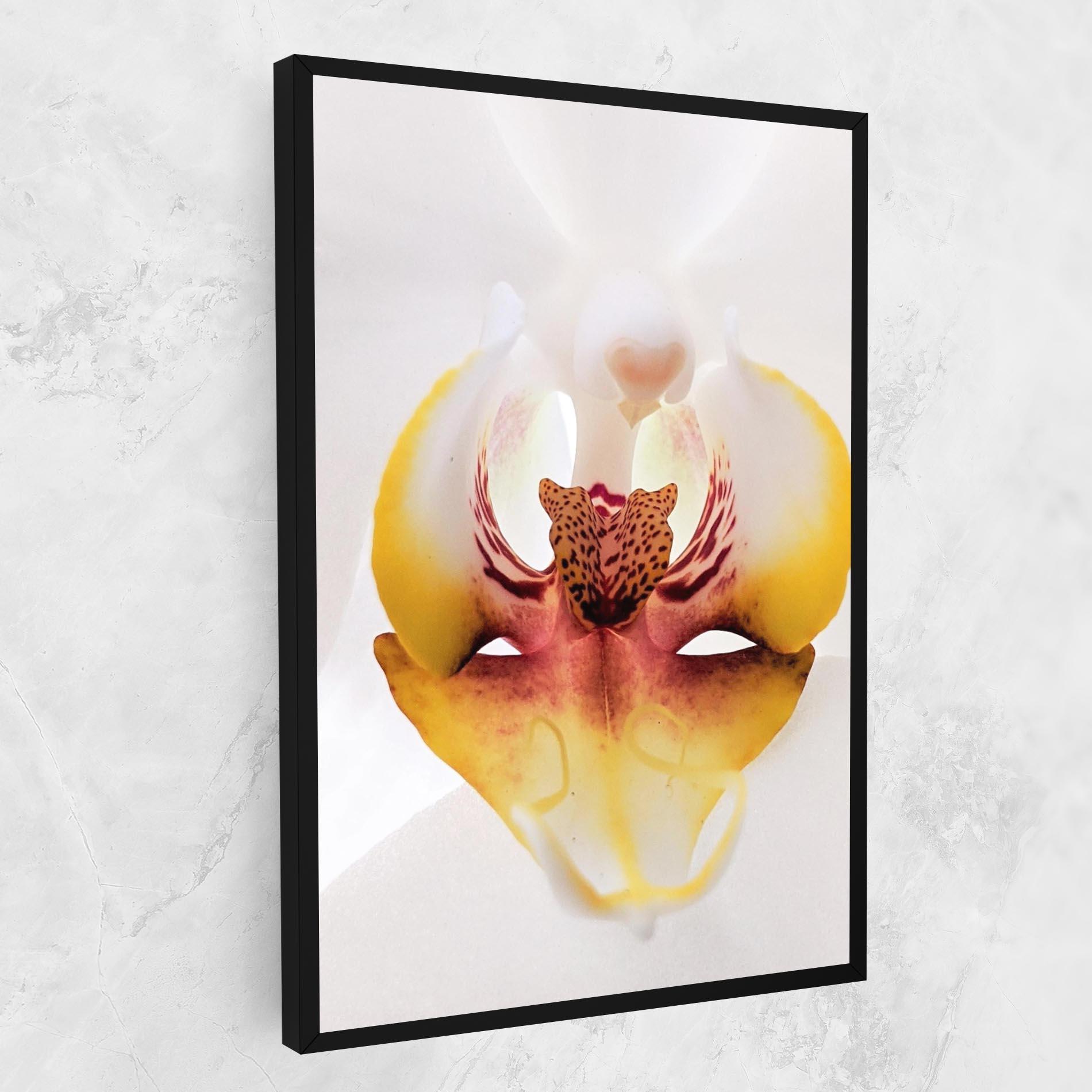 Leinwandbild Orchid Close Up mockup 1