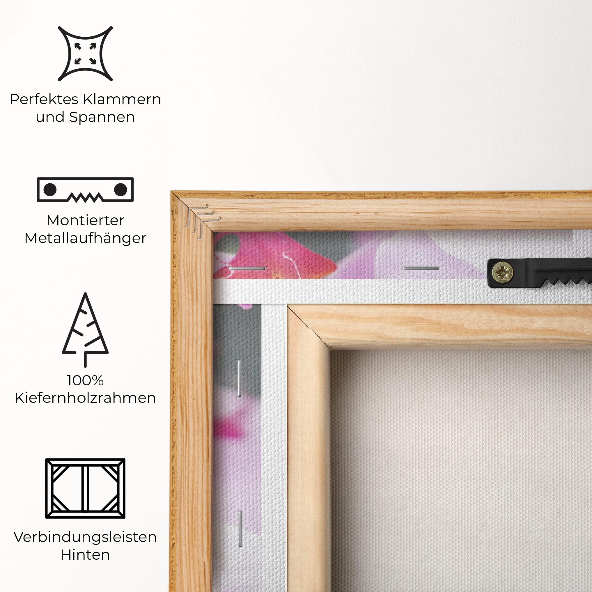 Leinwandbild Light Purple Orchid mockup 5