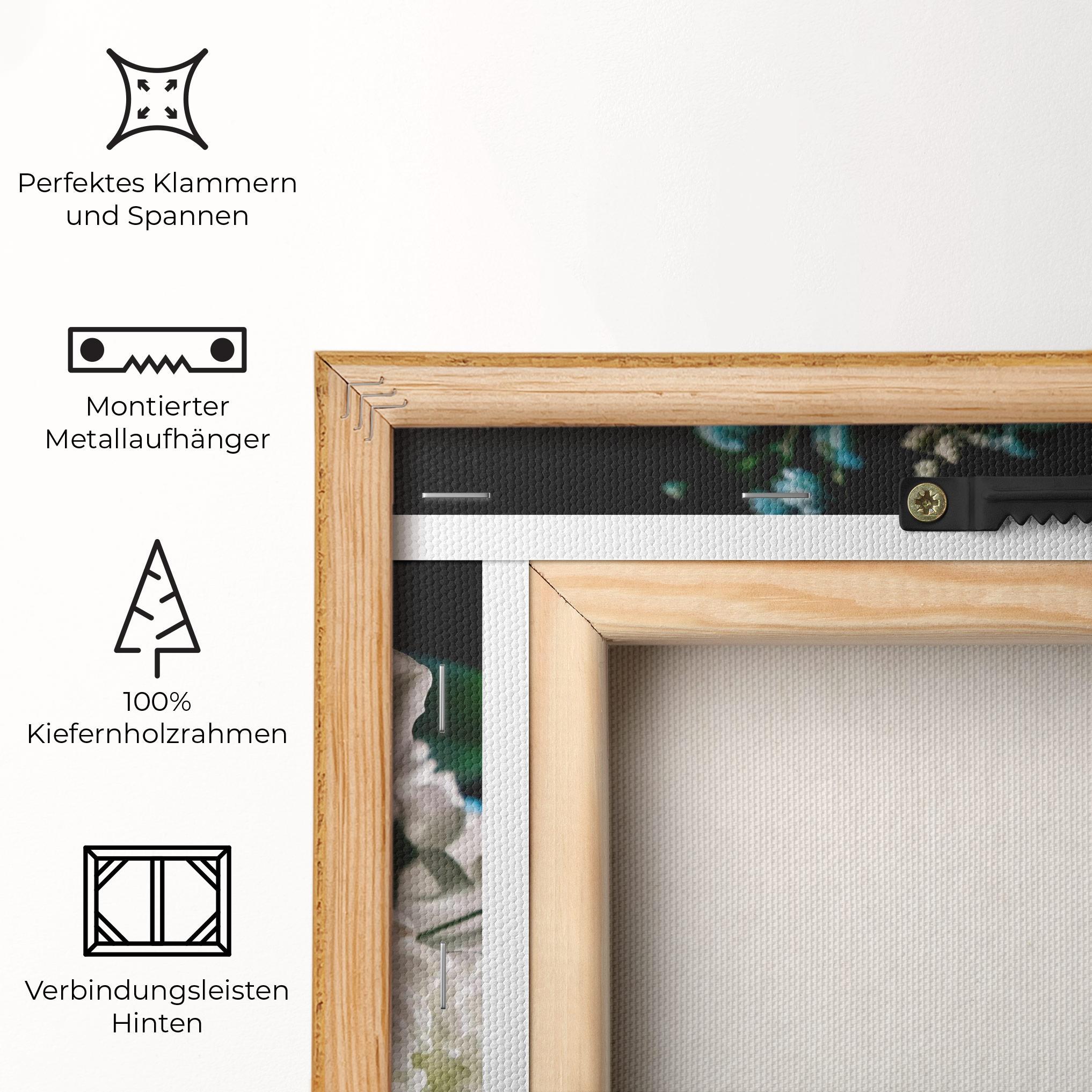 Leinwandbild Orchids mockup 5