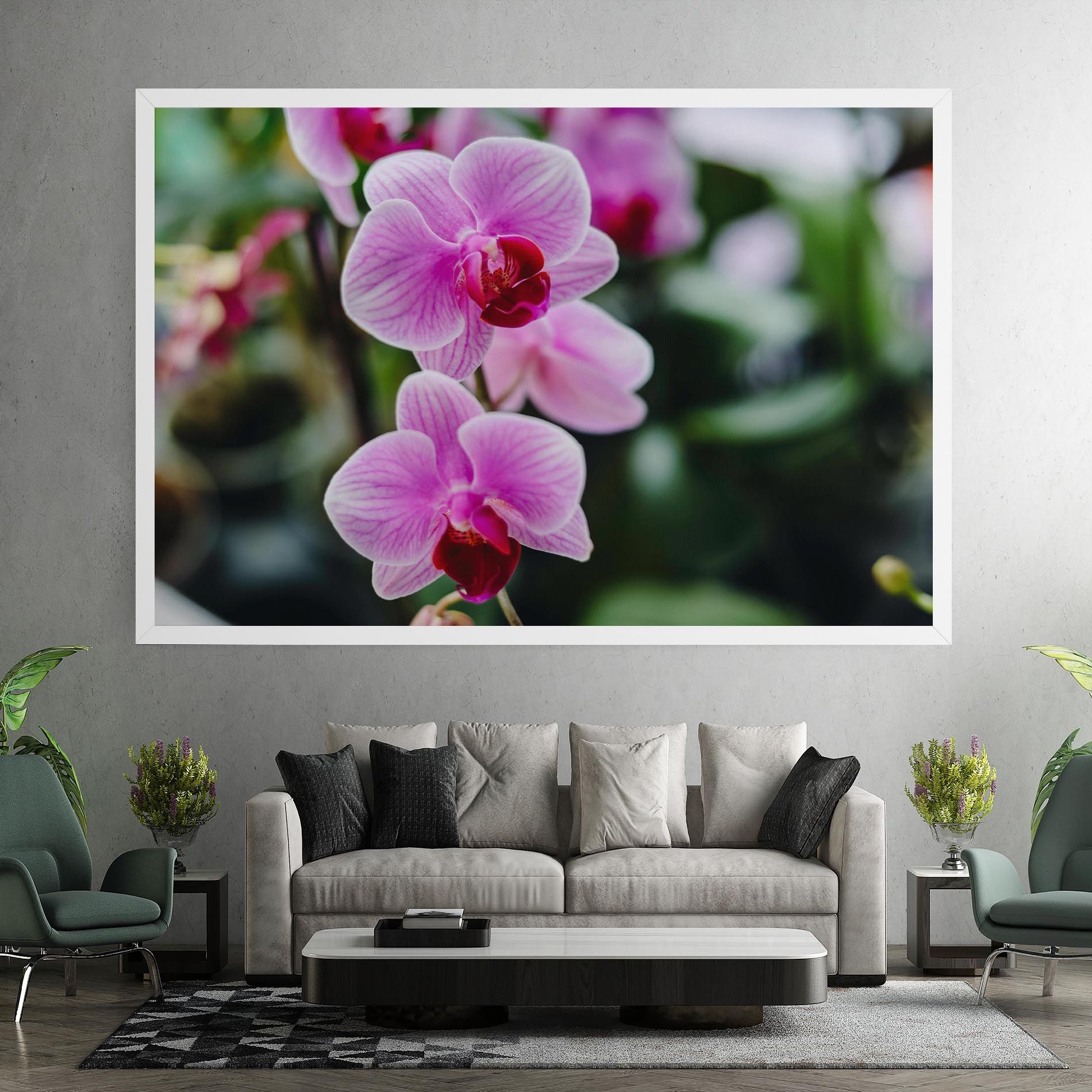 Garden Purple Orchids mockup 7