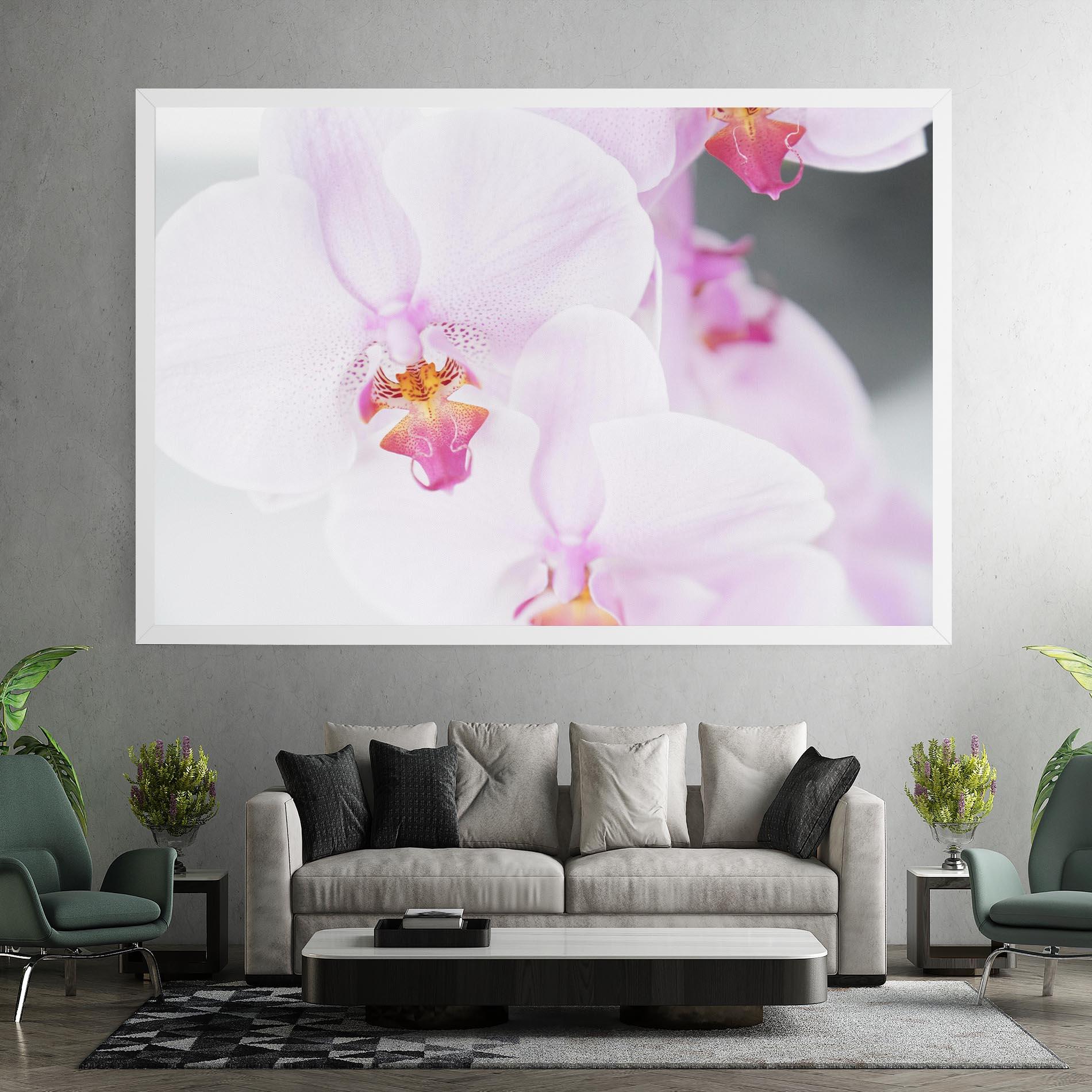 Leinwandbild Light Purple Orchid mockup 7