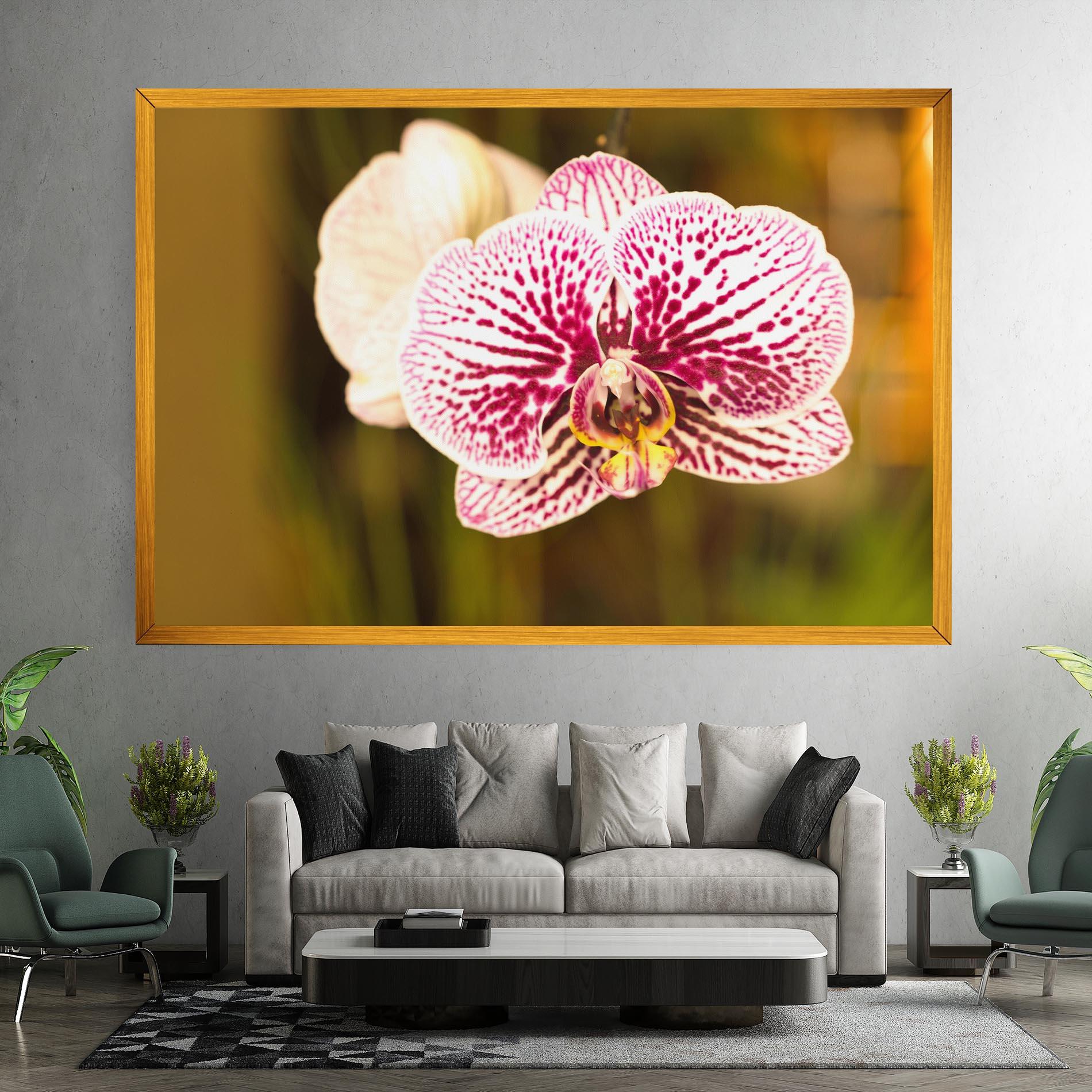 Leinwandbild Garden Orchids mockup 7