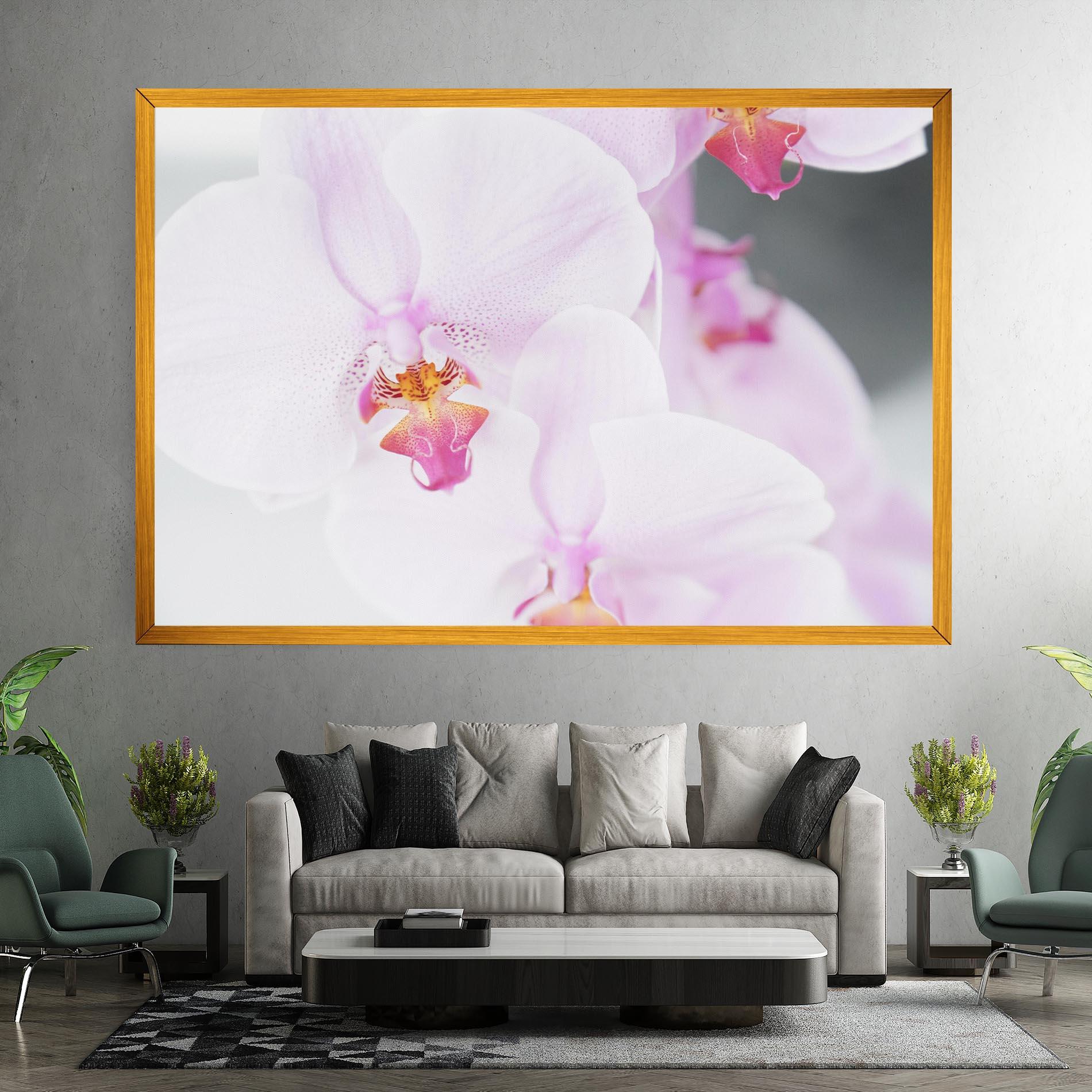 Leinwandbild Light Purple Orchid mockup 7