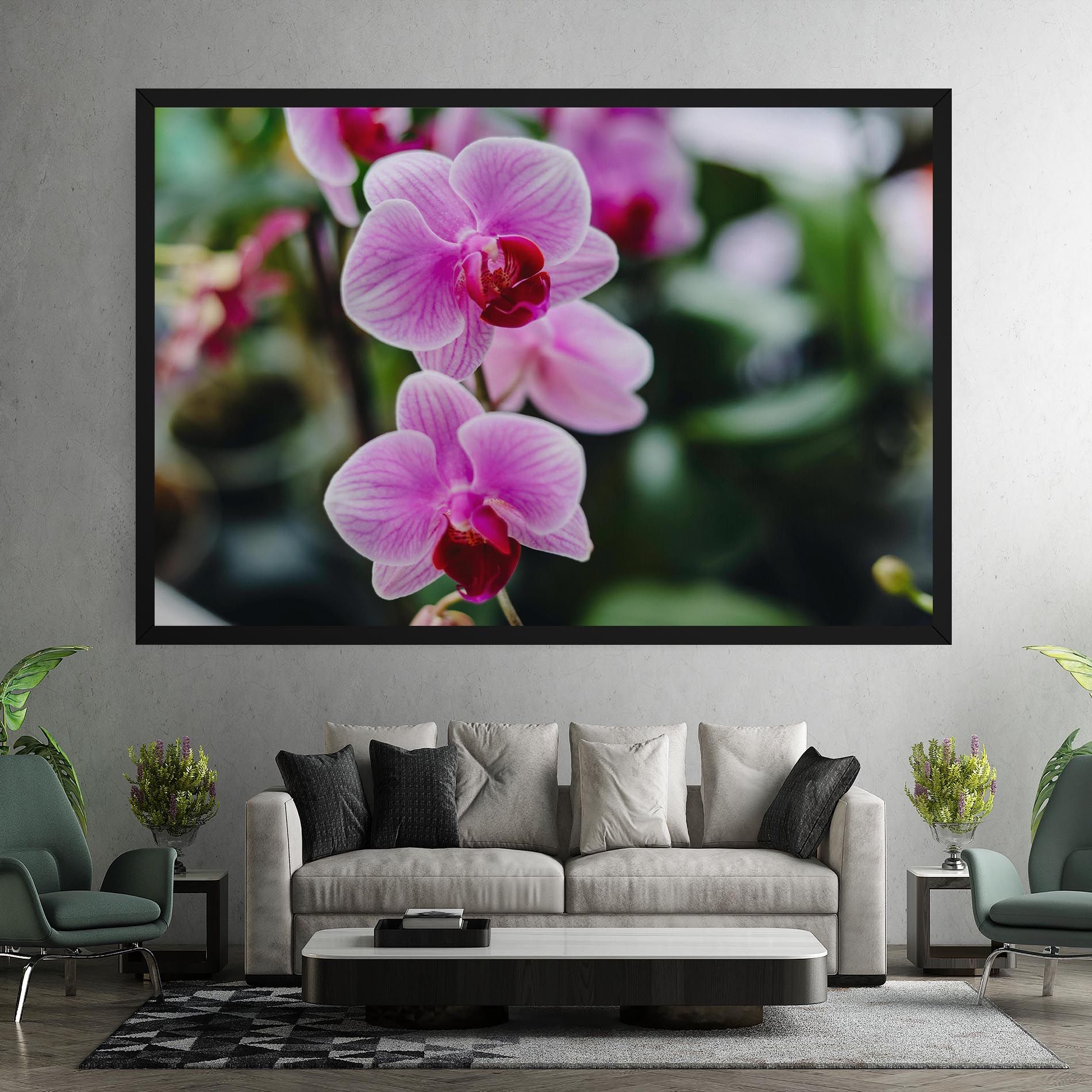 Garden Purple Orchids mockup 7