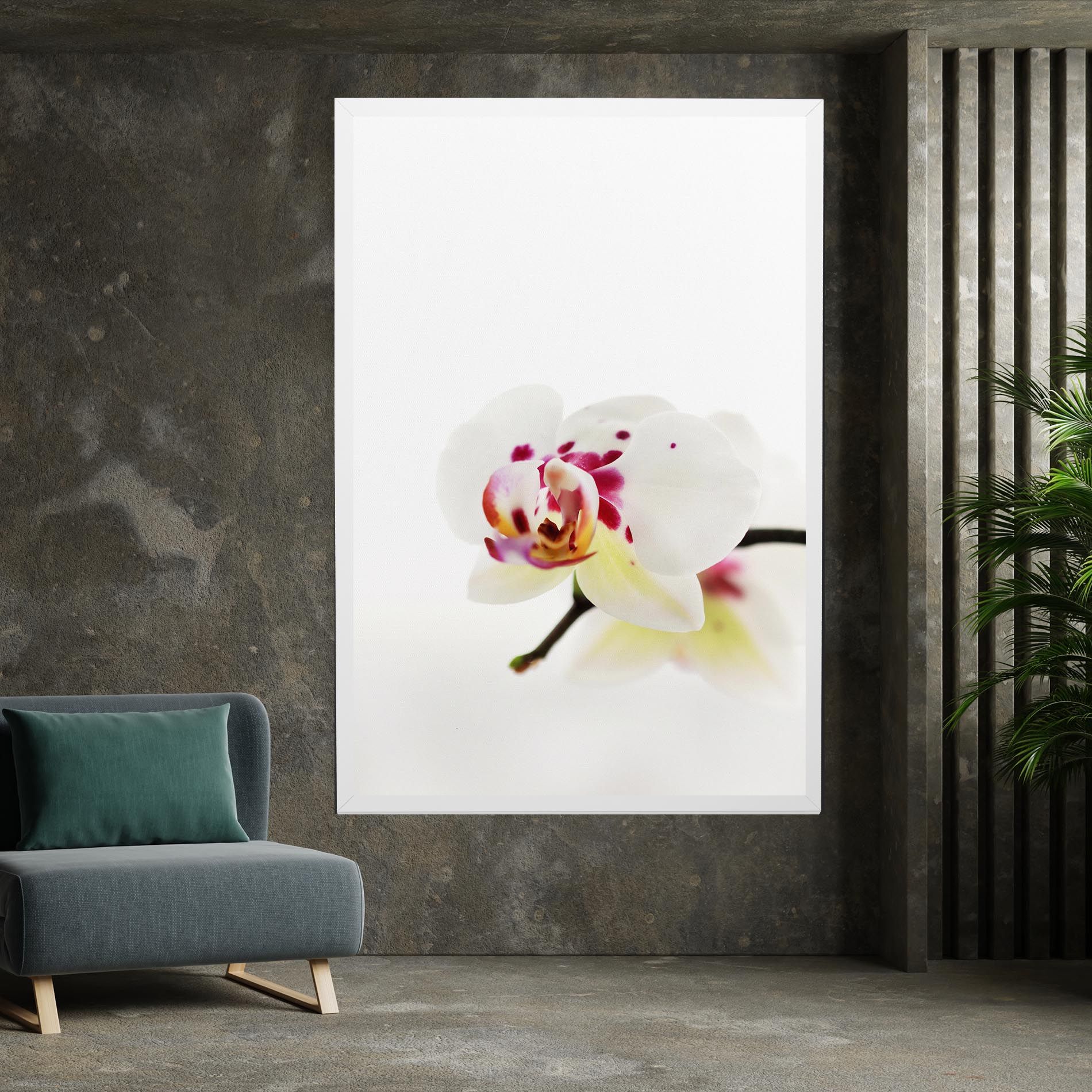 Clean White Orchid mockup 7