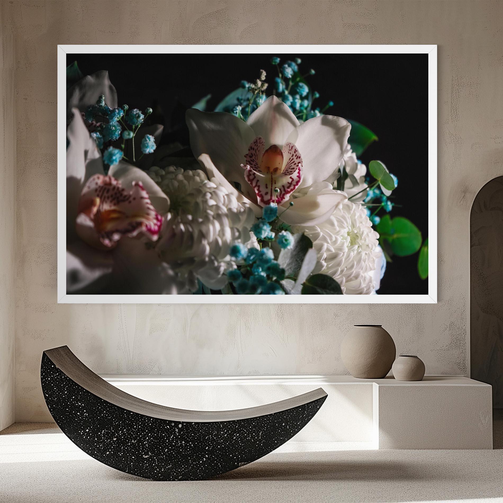 Leinwandbild Orchids mockup 8