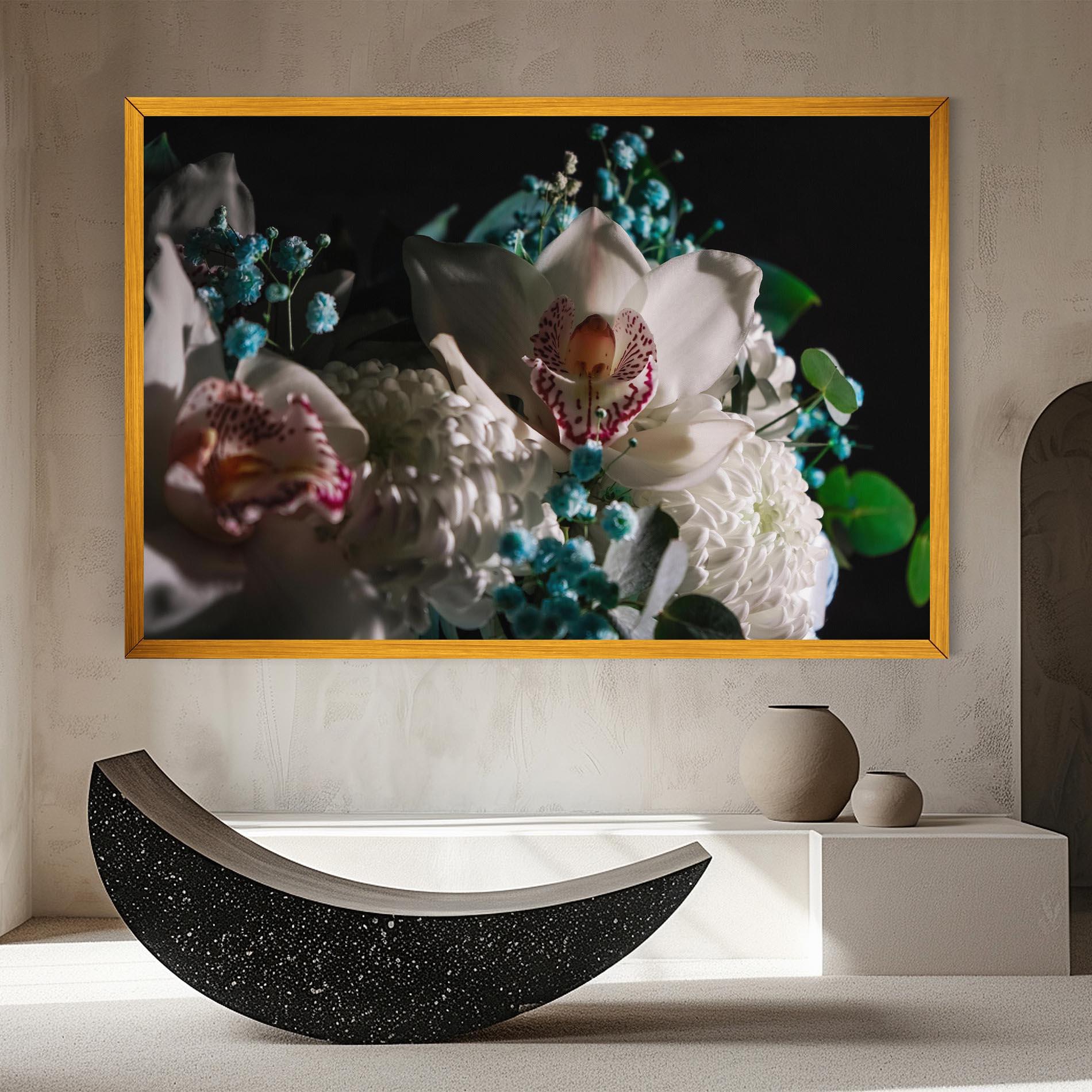 Leinwandbild Orchids mockup 8