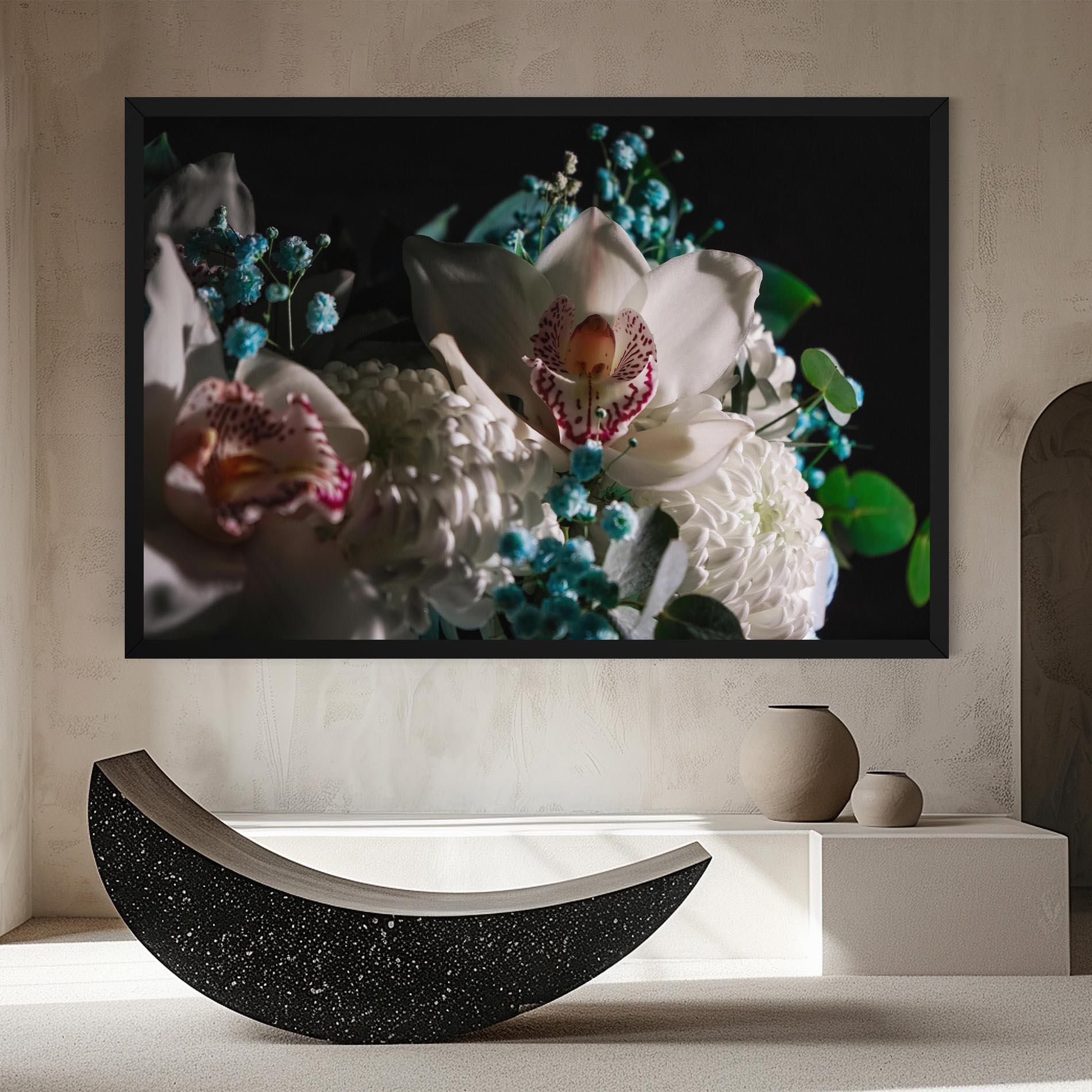 Leinwandbild Orchids mockup 8
