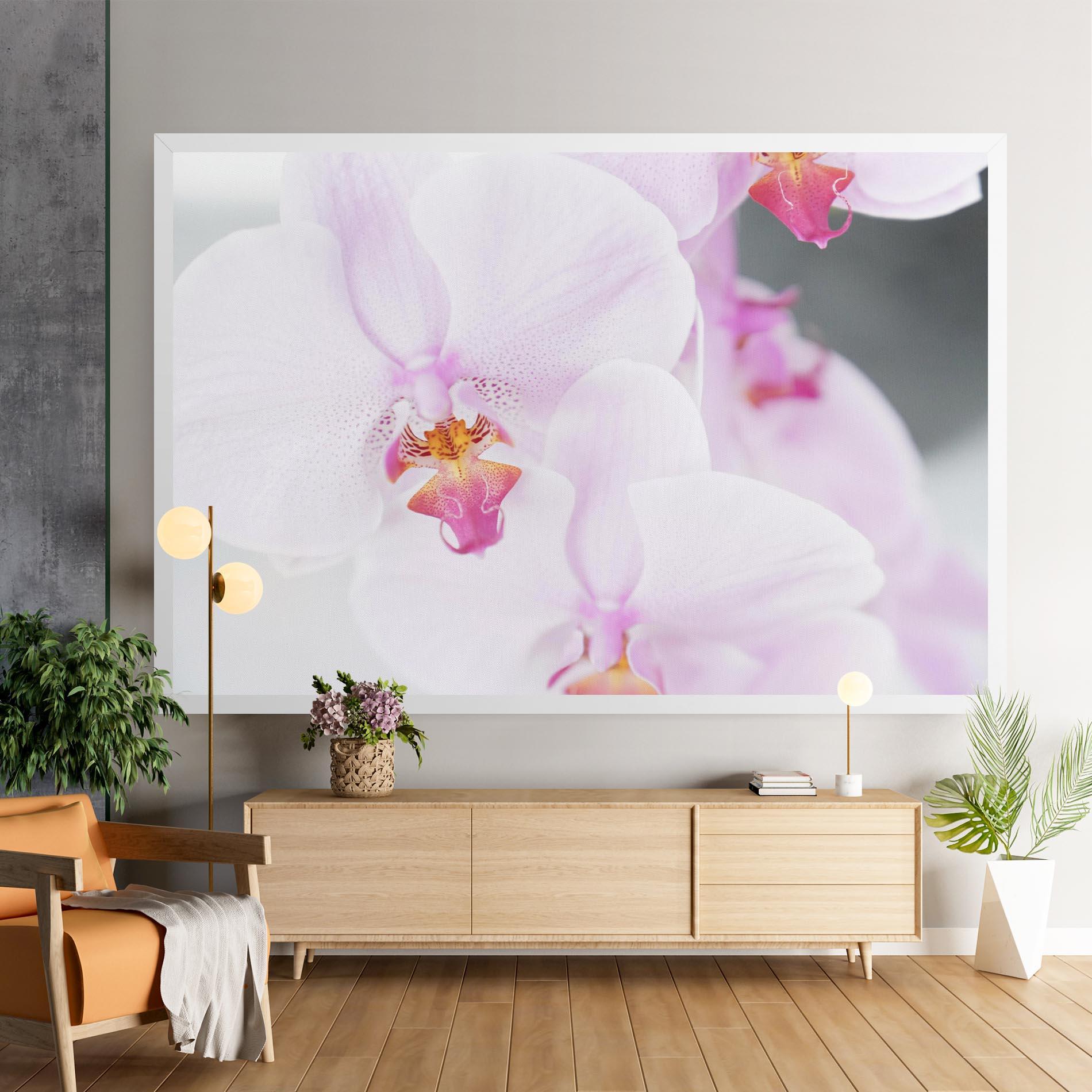Leinwandbild Light Purple Orchid mockup 9