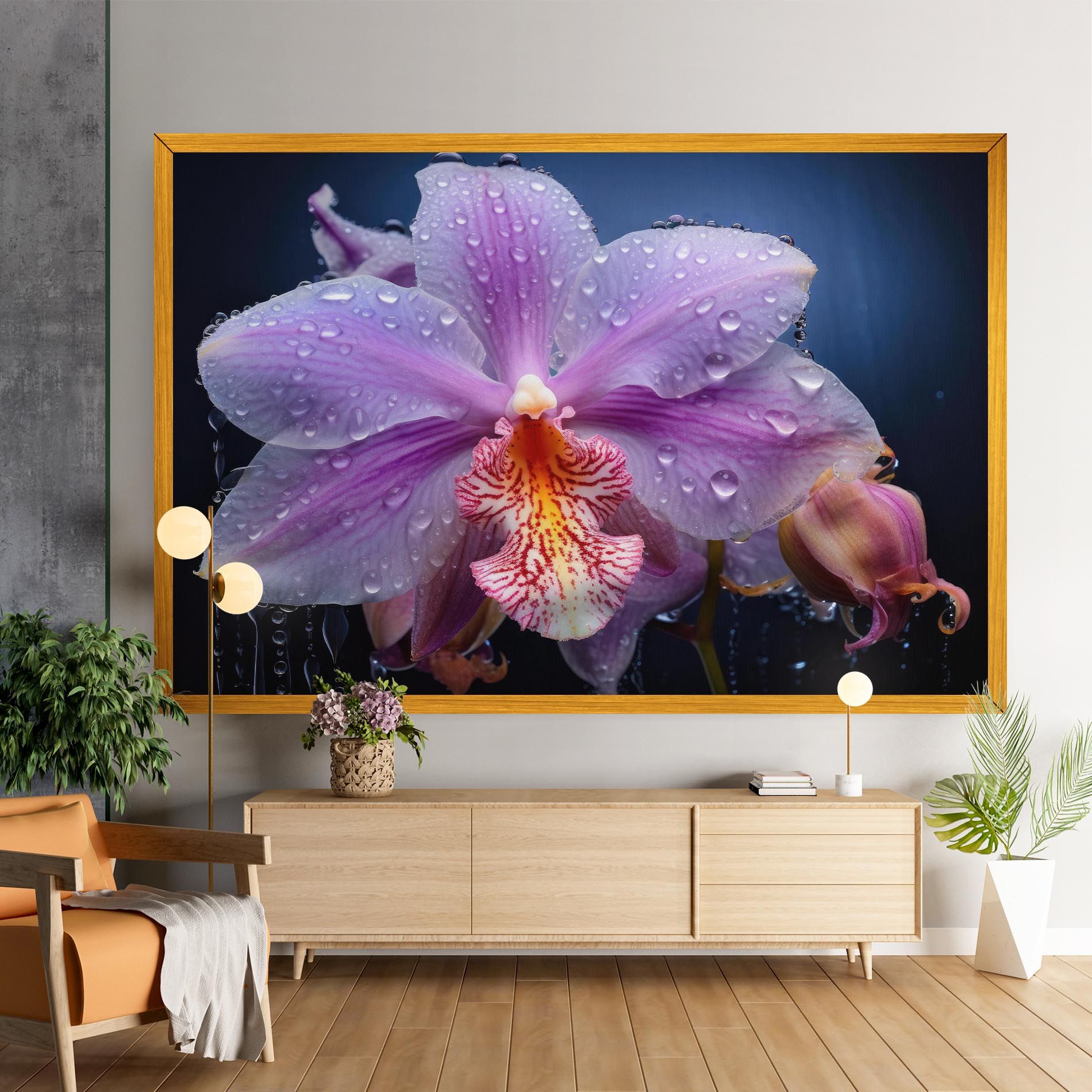 Orchid In Rain mockup 9