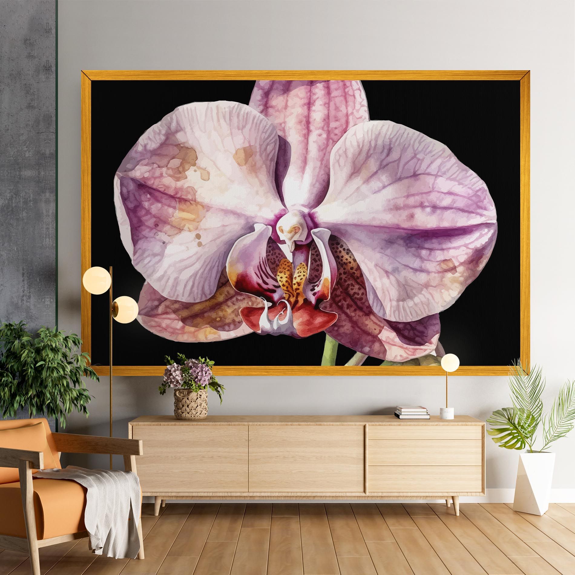 Painted Orchid mockup 9