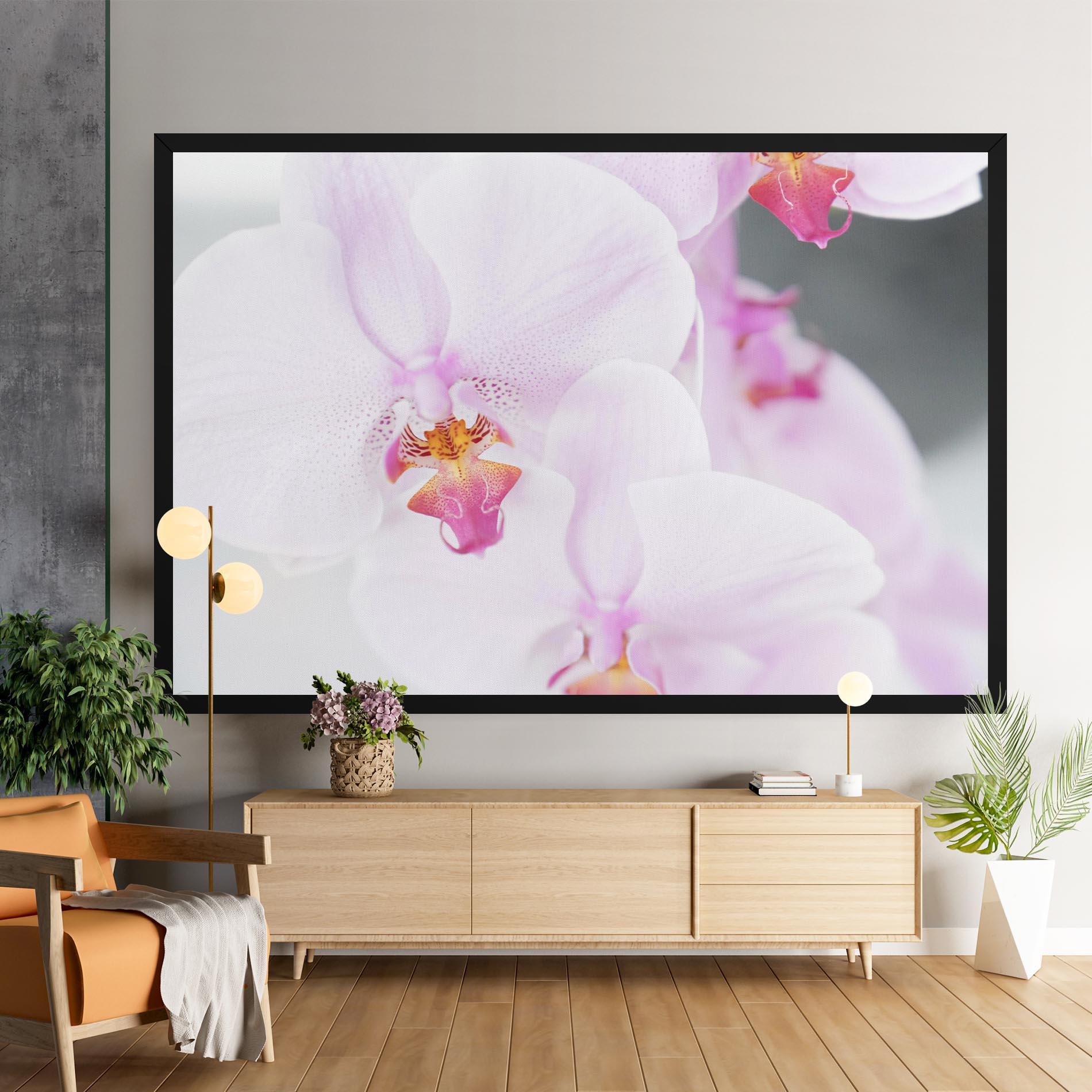 Leinwandbild Light Purple Orchid mockup 9