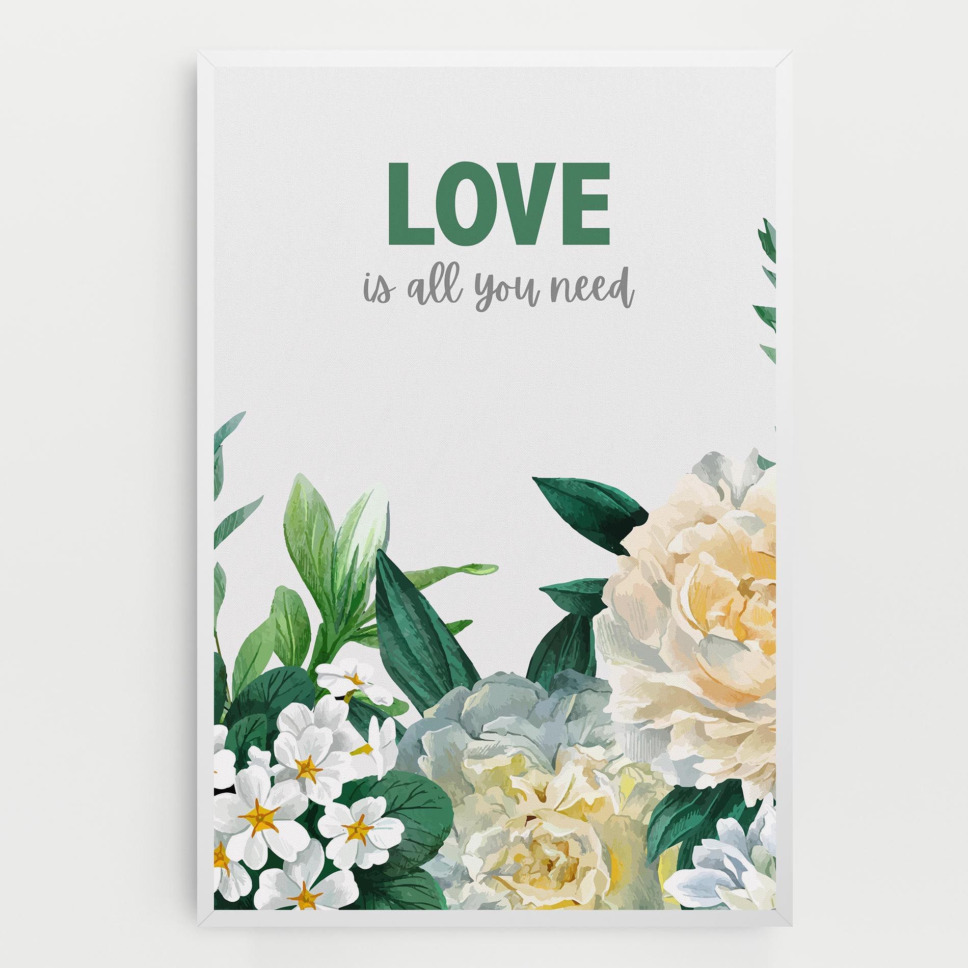Green Rose Love mockup 0