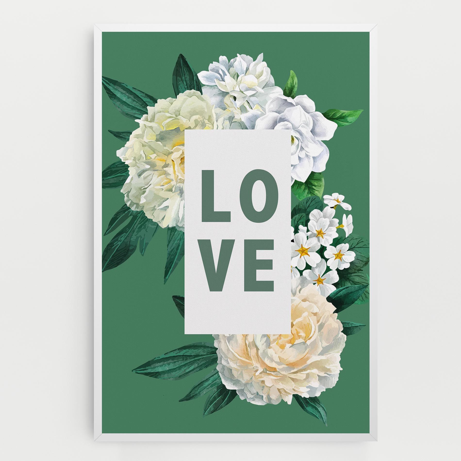 Love Green Rose mockup 0