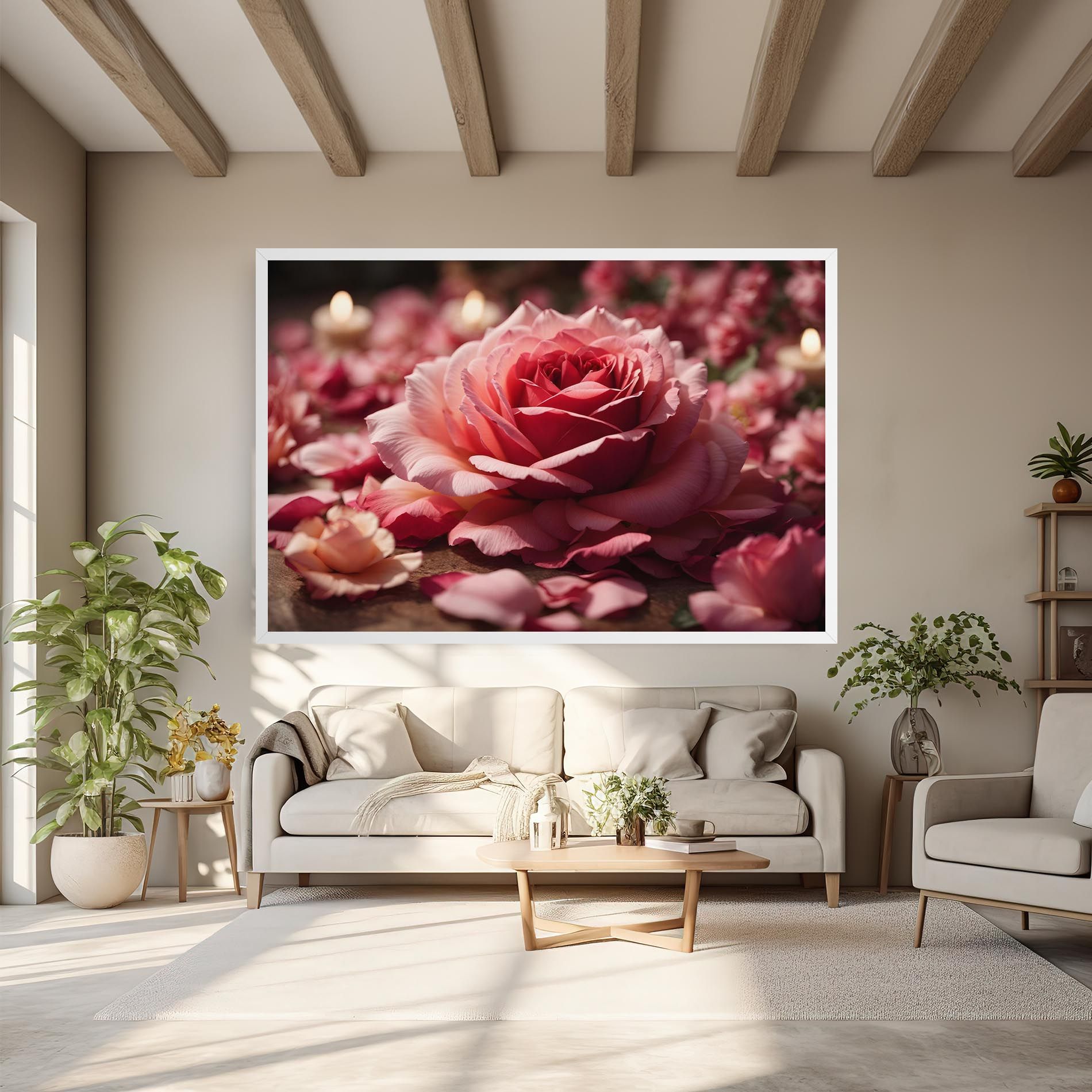 Big Pink Rose mockup 6