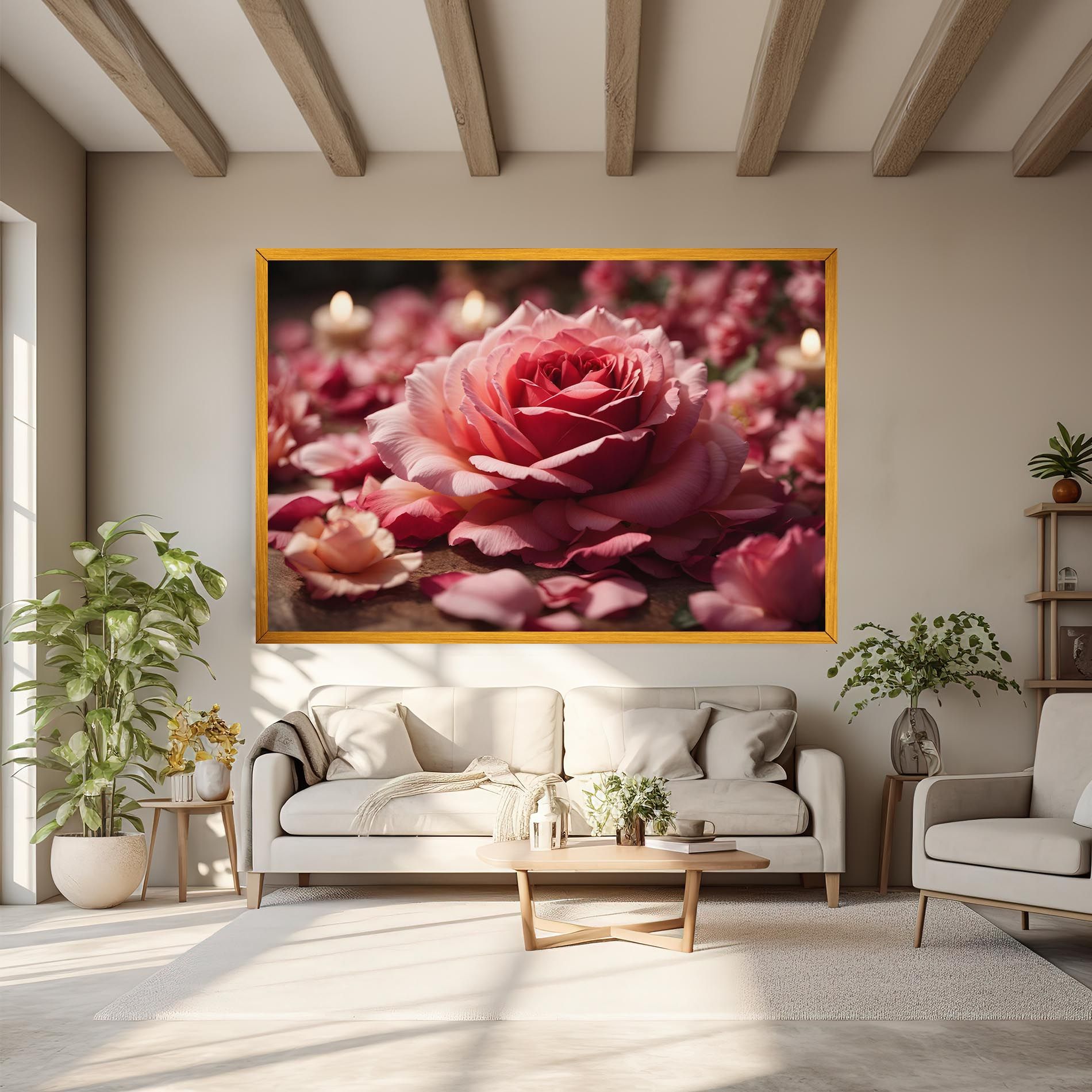 Big Pink Rose mockup 6