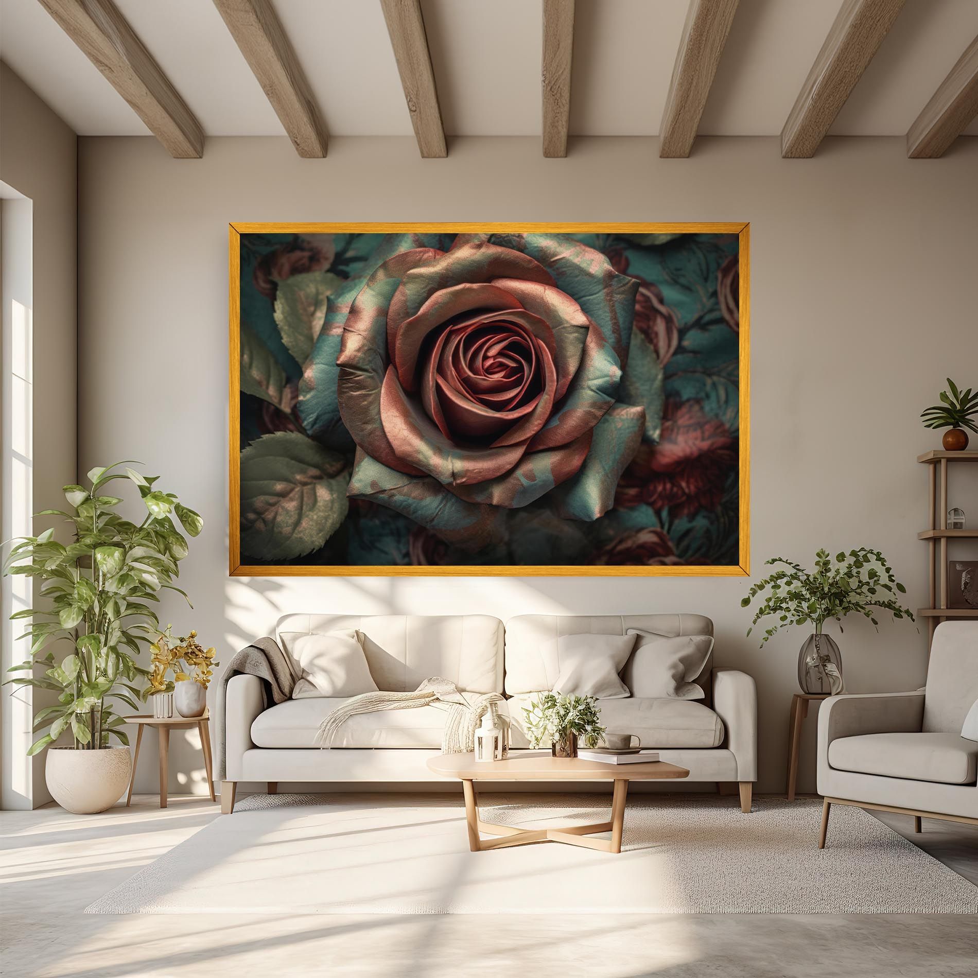Exotic Blue Rose mockup 6