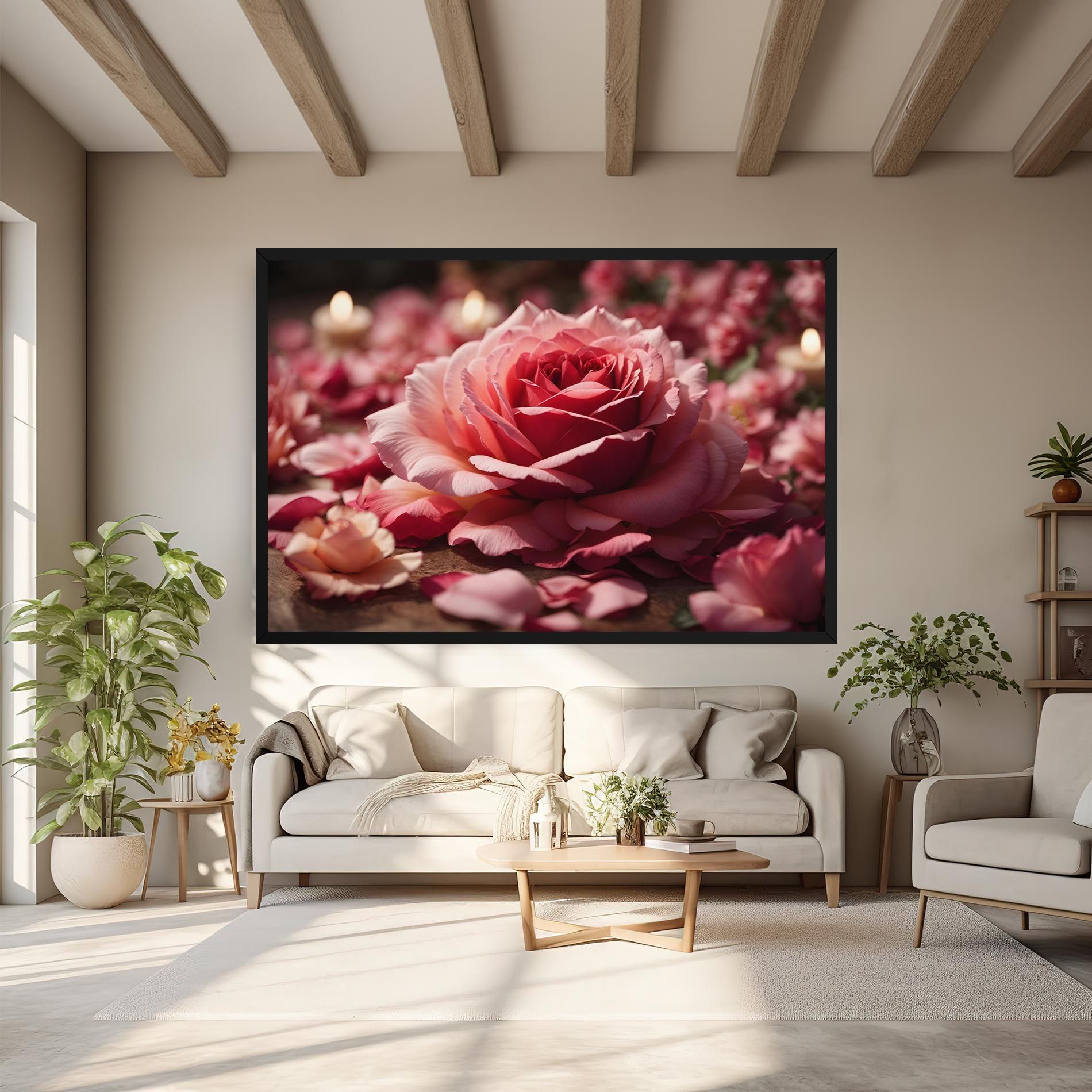 Big Pink Rose mockup 6