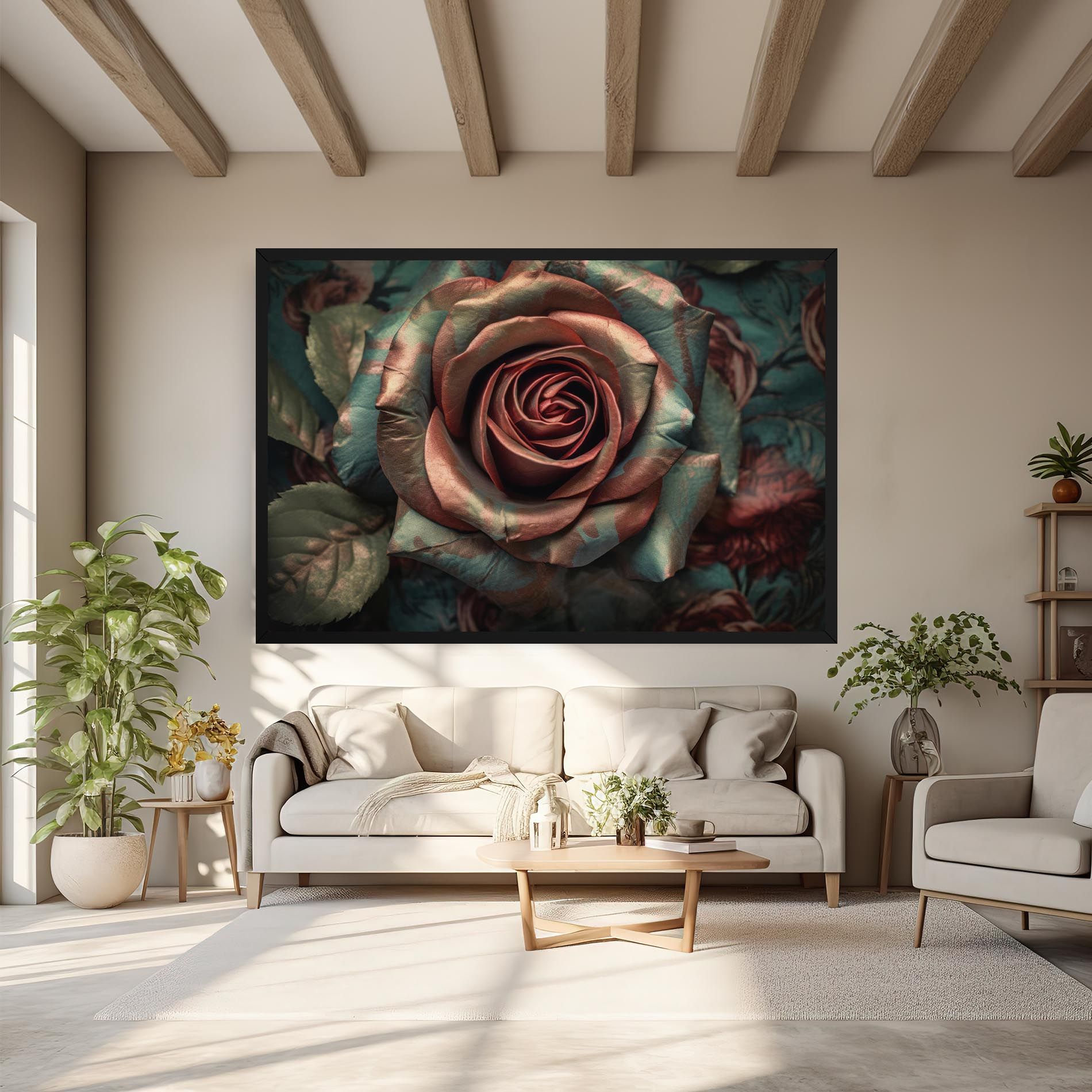 Exotic Blue Rose mockup 6