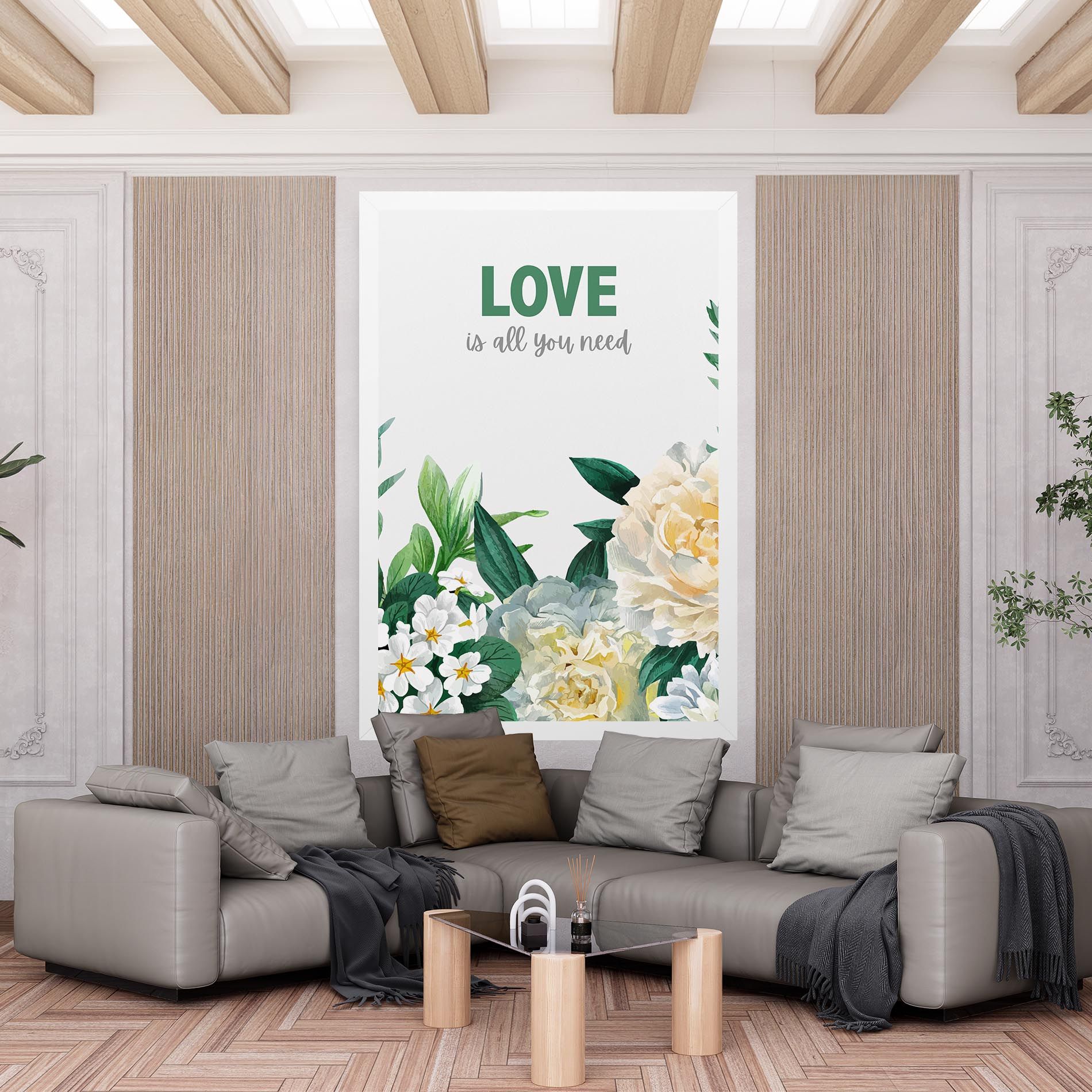Green Rose Love mockup 6