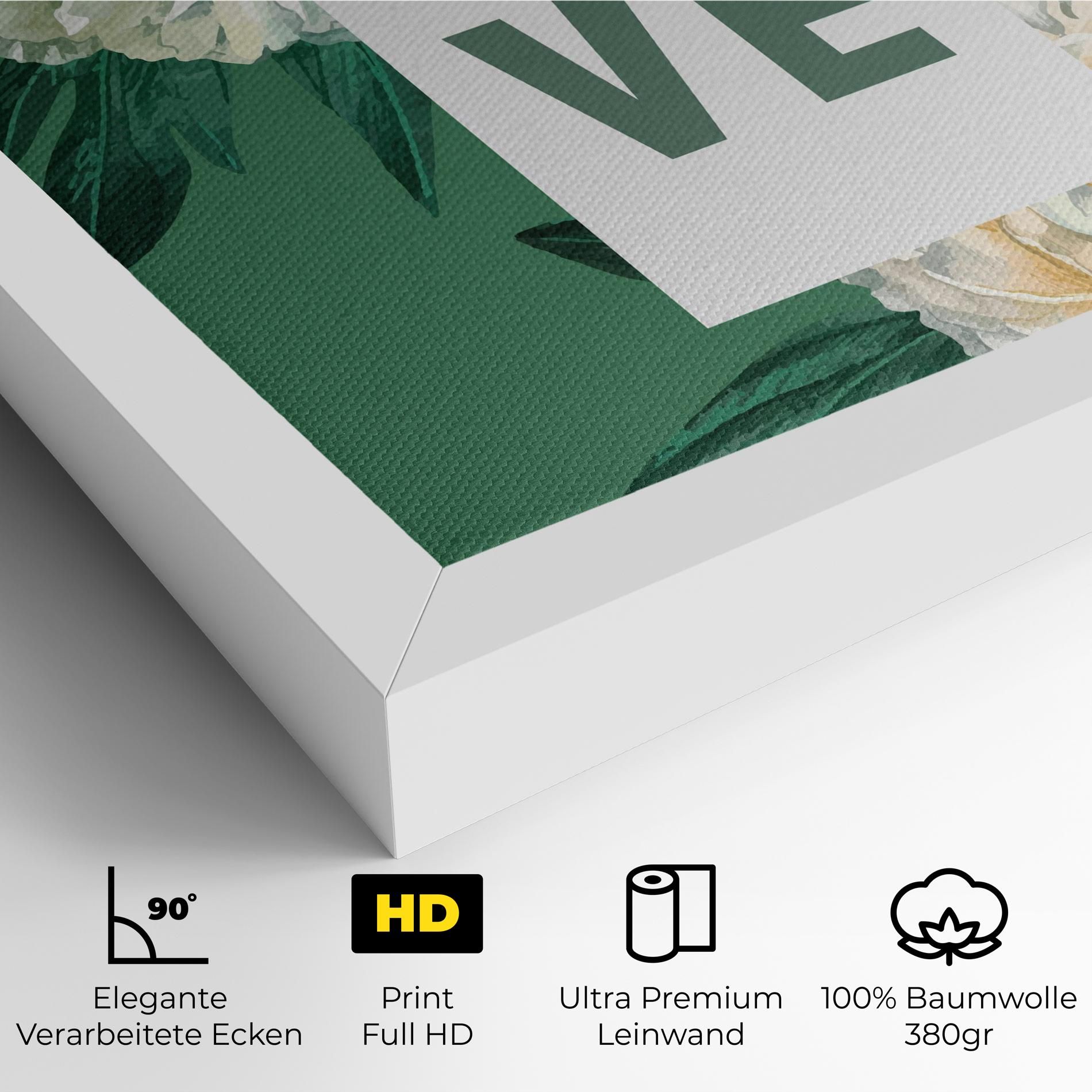 Love Green Rose mockup 4