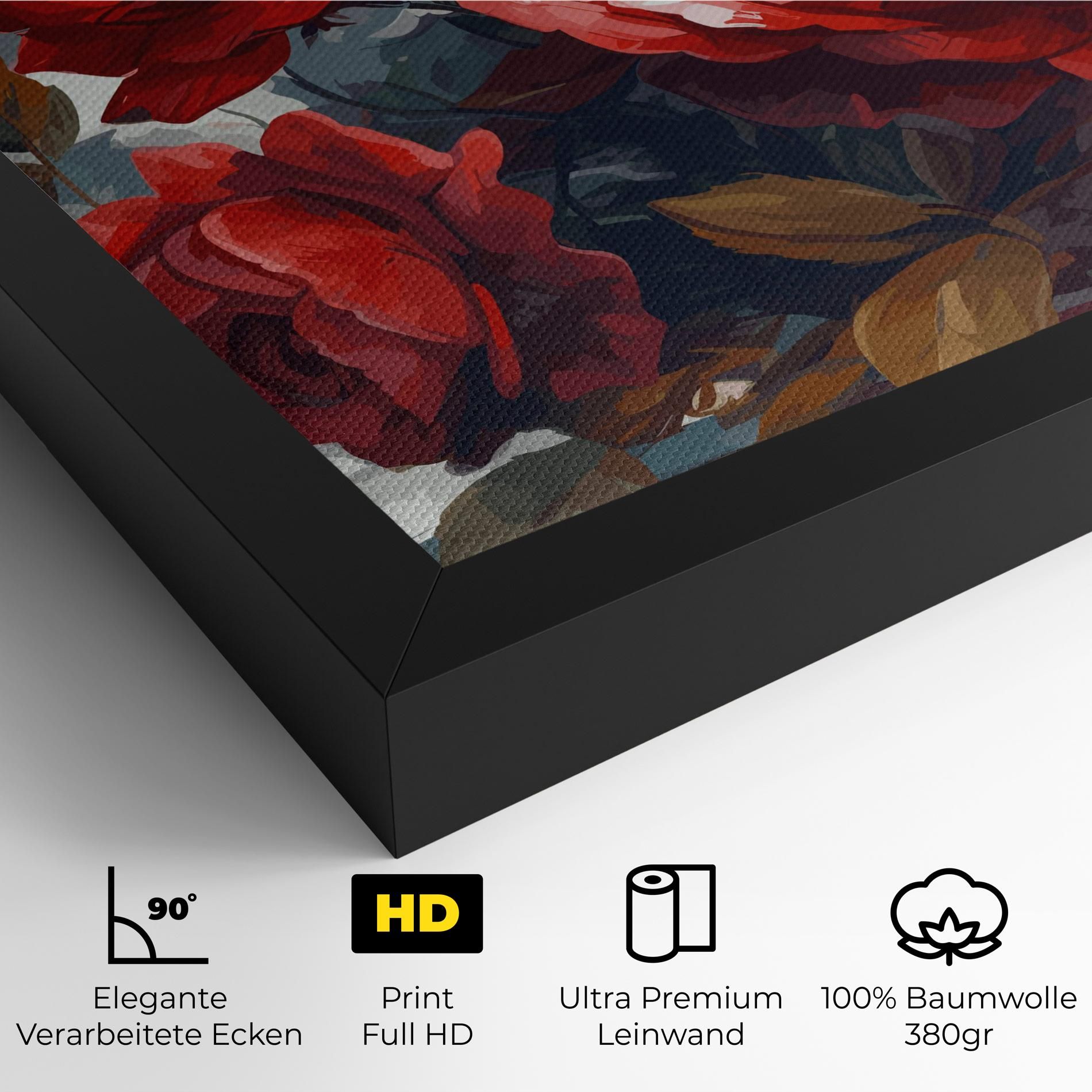 Beautiful Red Roses mockup 4