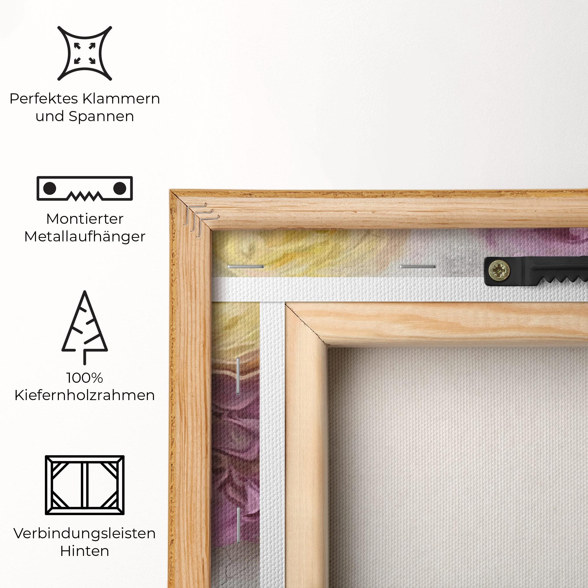 Leinwandbild Trandafiri Colorati mockup 5