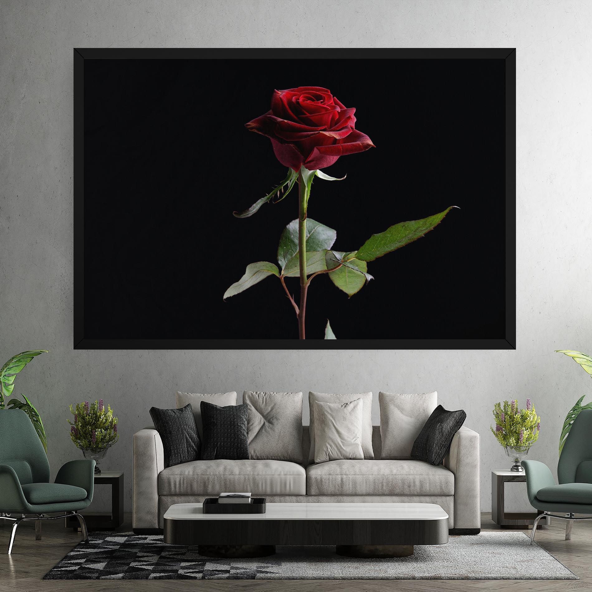 Beautiful Red Rose mockup 7