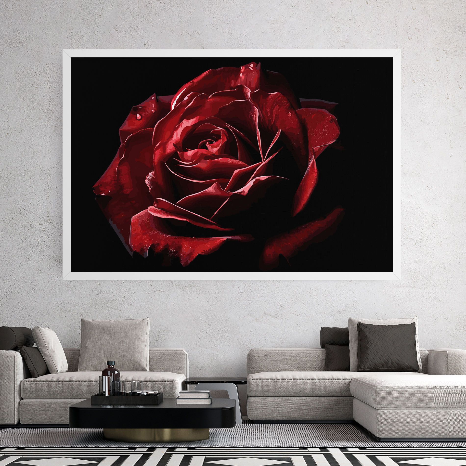 Big Red Rose mockup 2