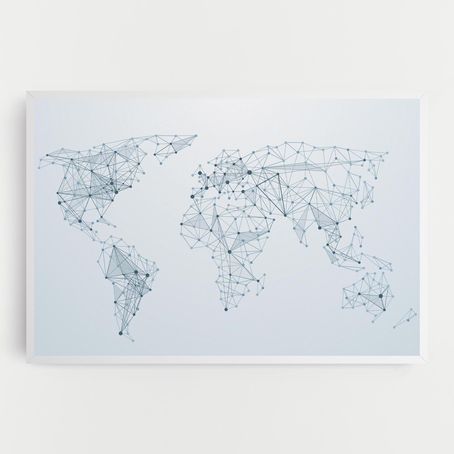 Blue Line Map mockup 0