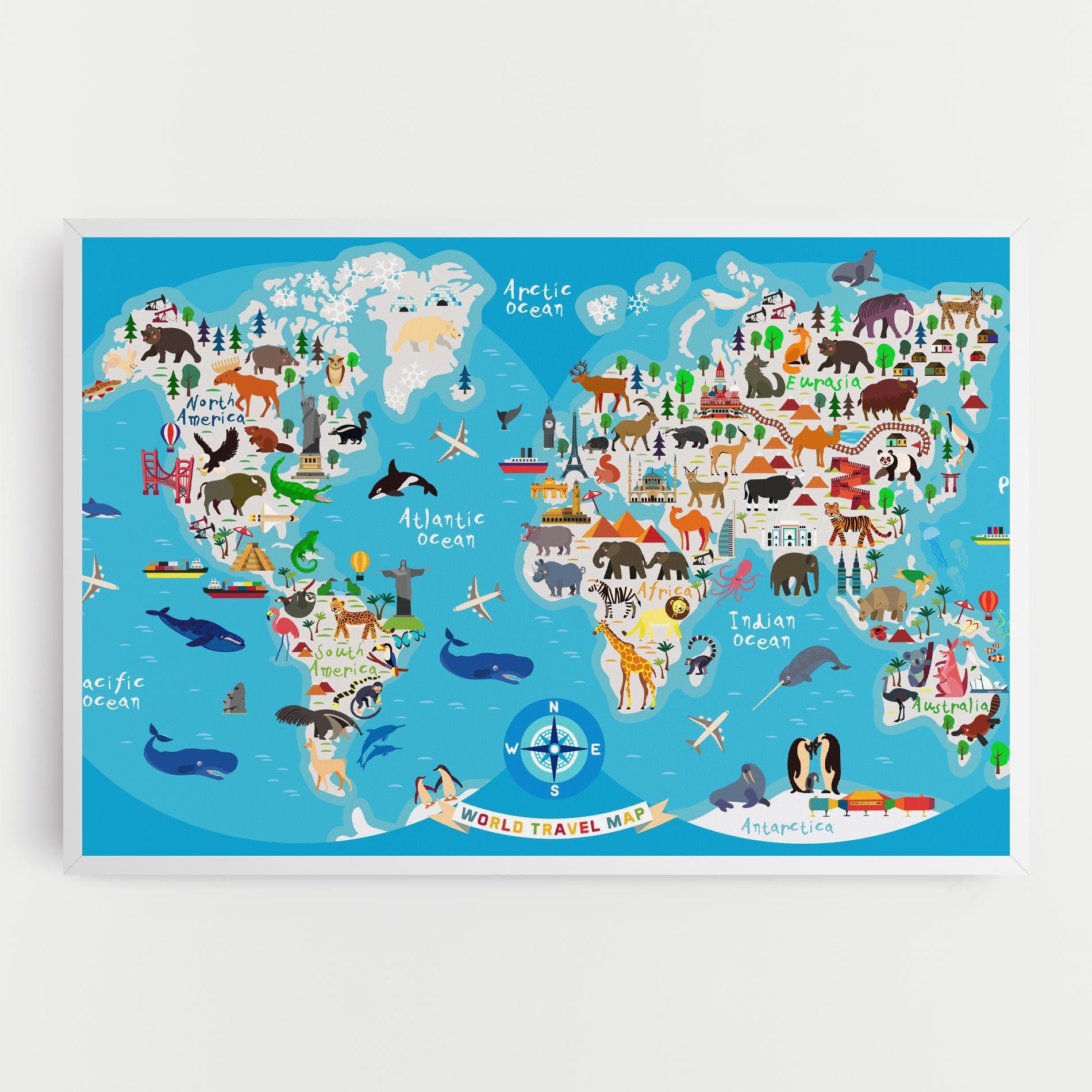Travel Map mockup 0