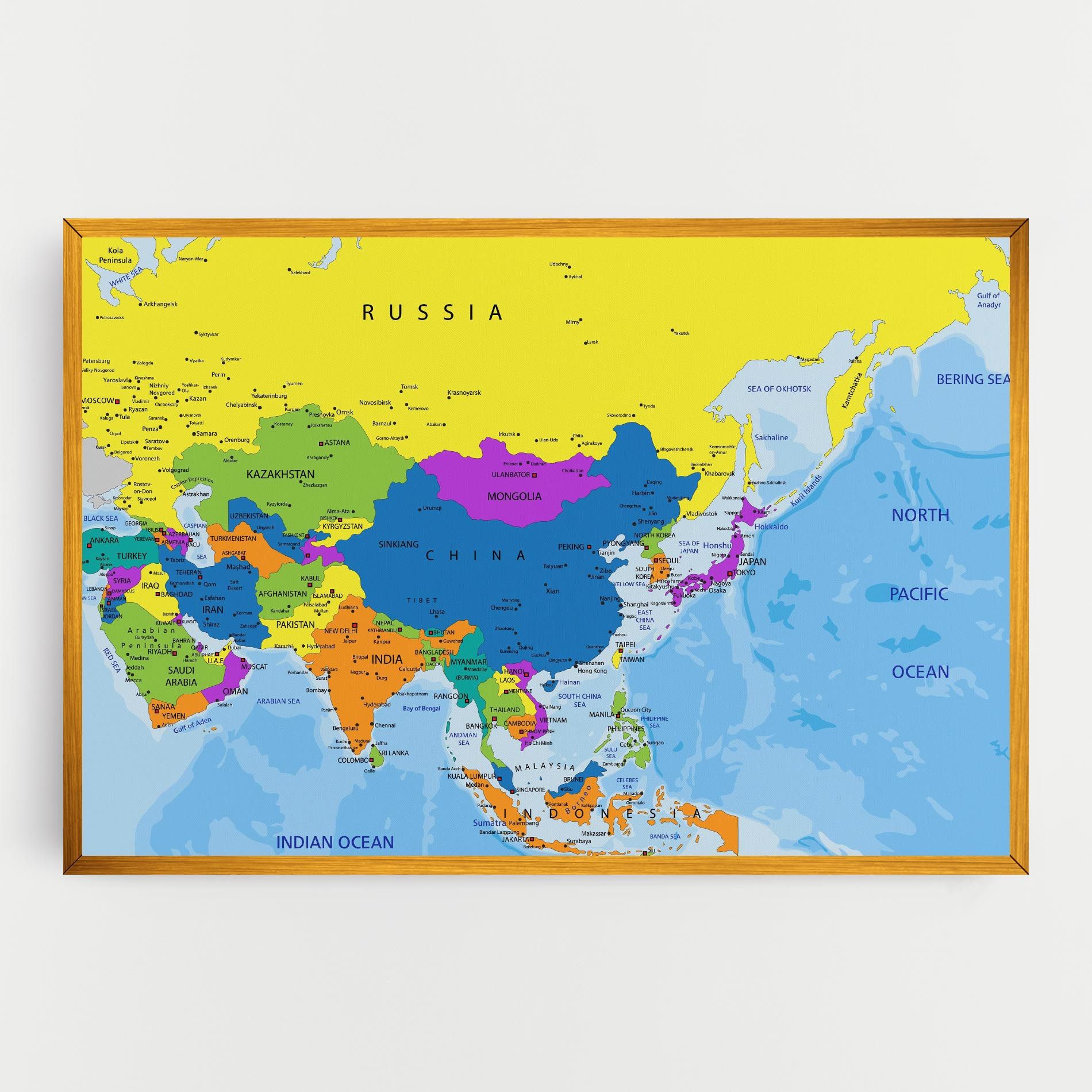 Asia Color Map mockup 0