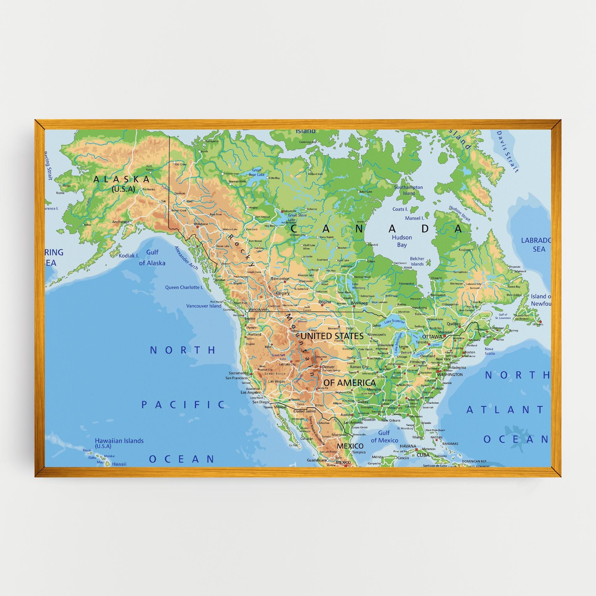 Leinwandbild Canada mockup 0