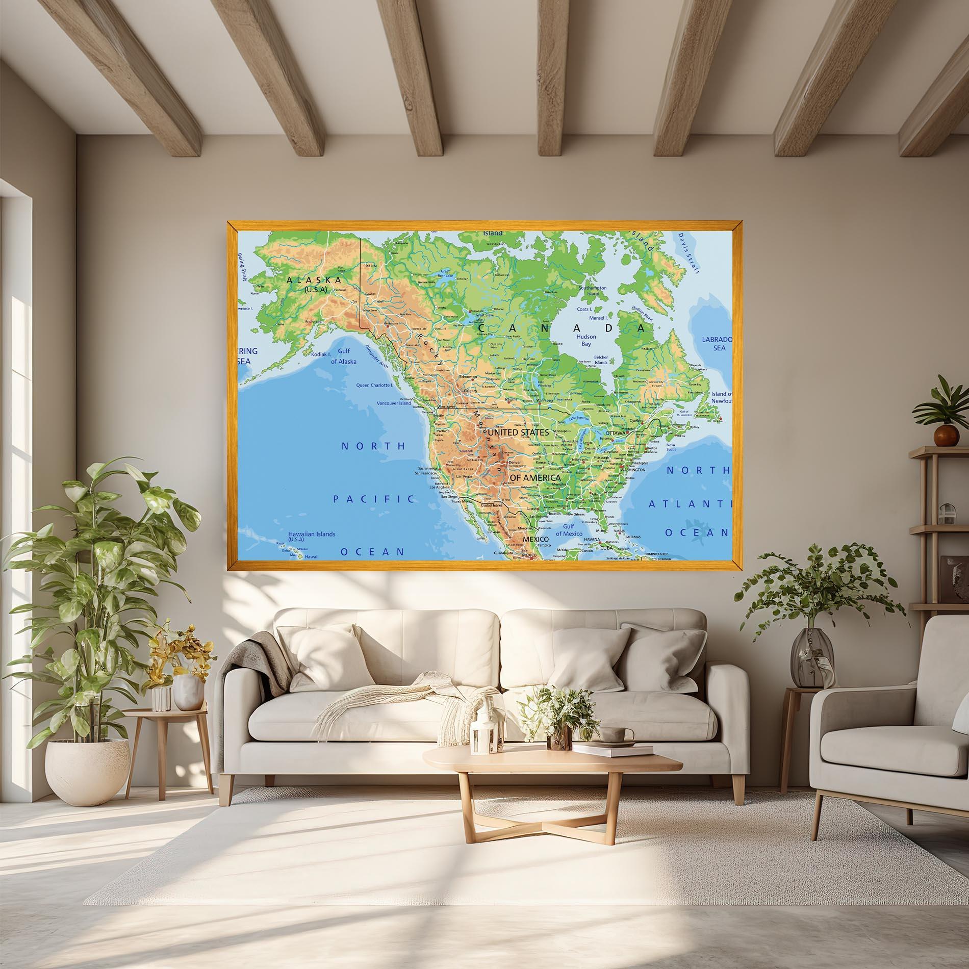 Leinwandbild Canada mockup 6