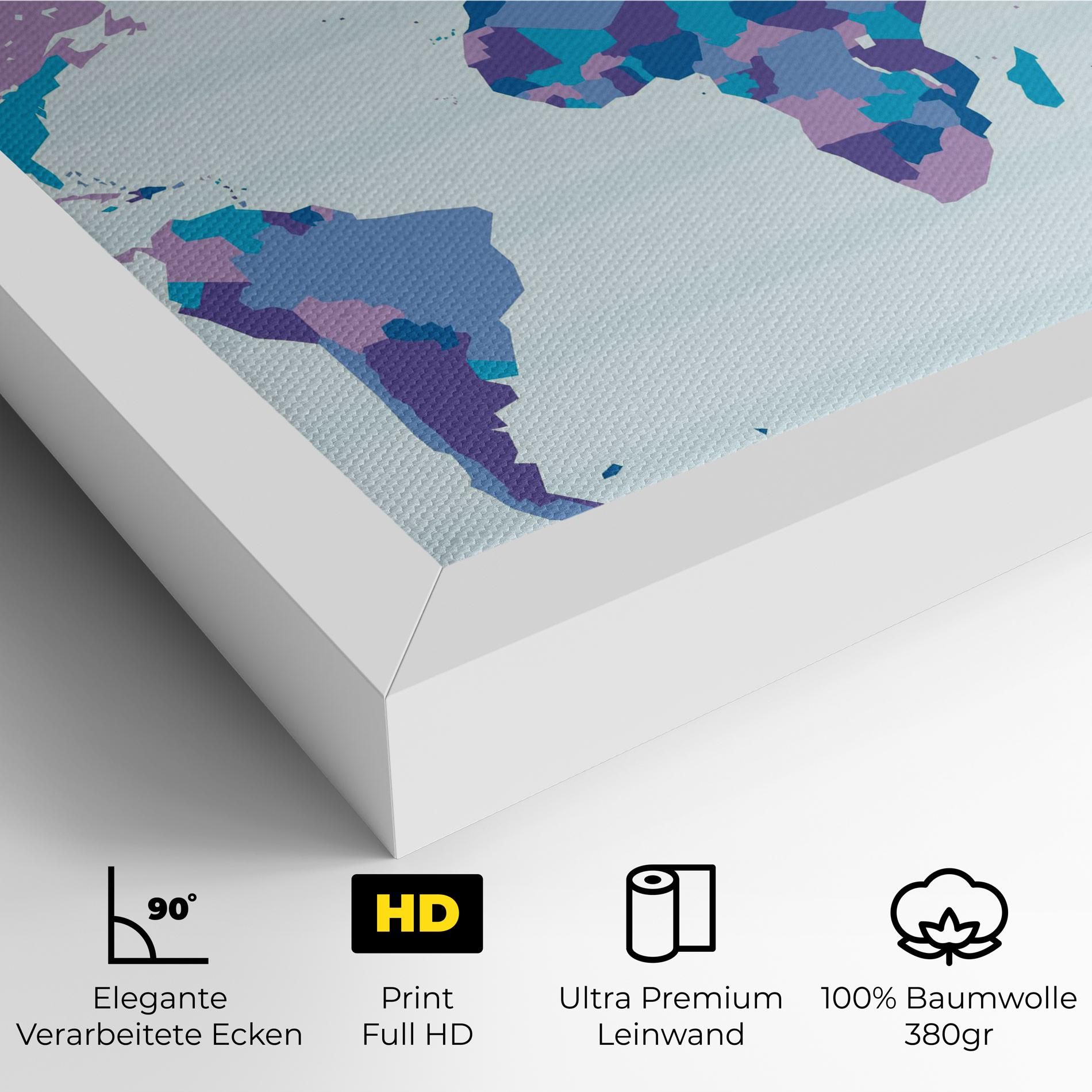 Blue Purple Map mockup 4
