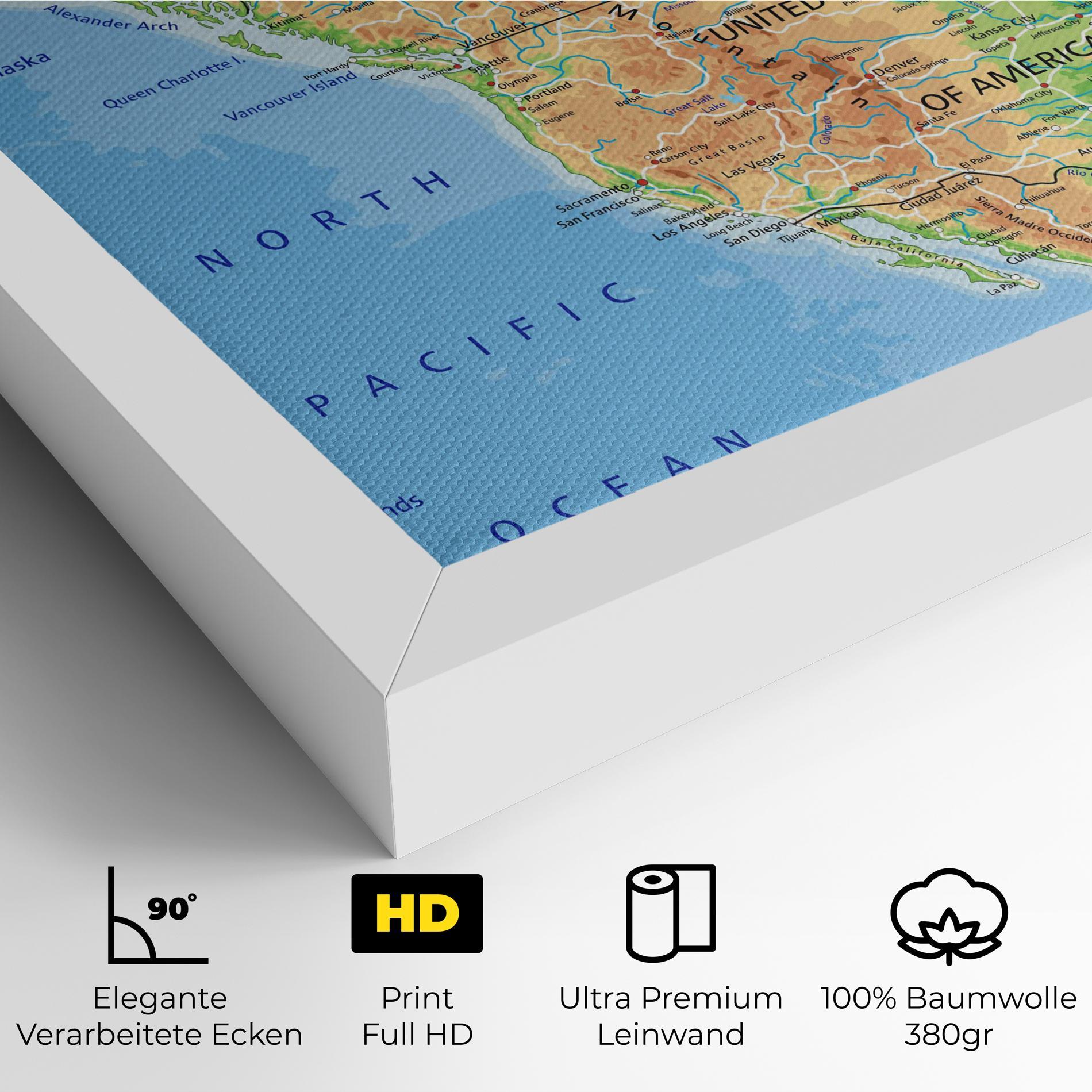 Leinwandbild Canada mockup 4