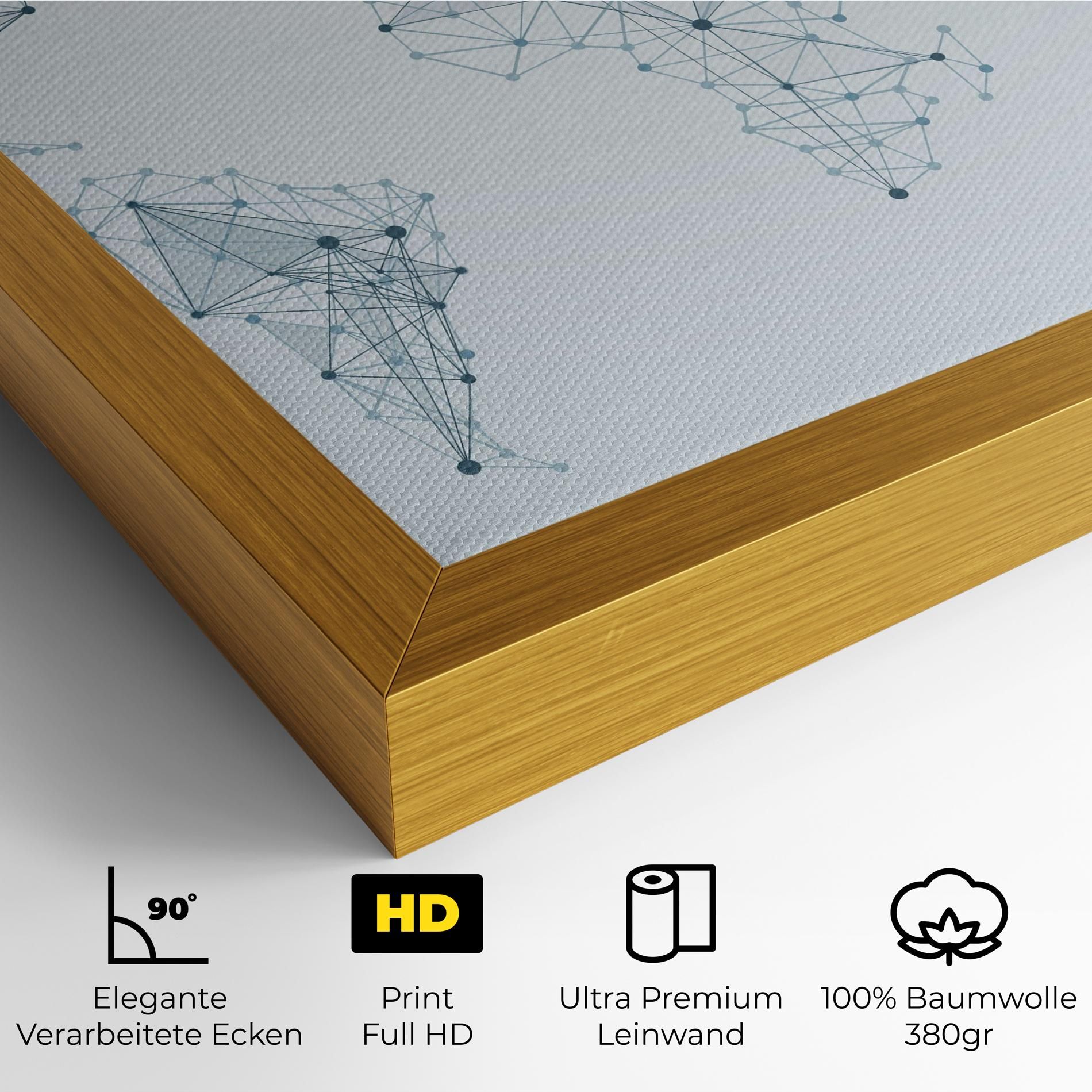 Blue Line Map mockup 4