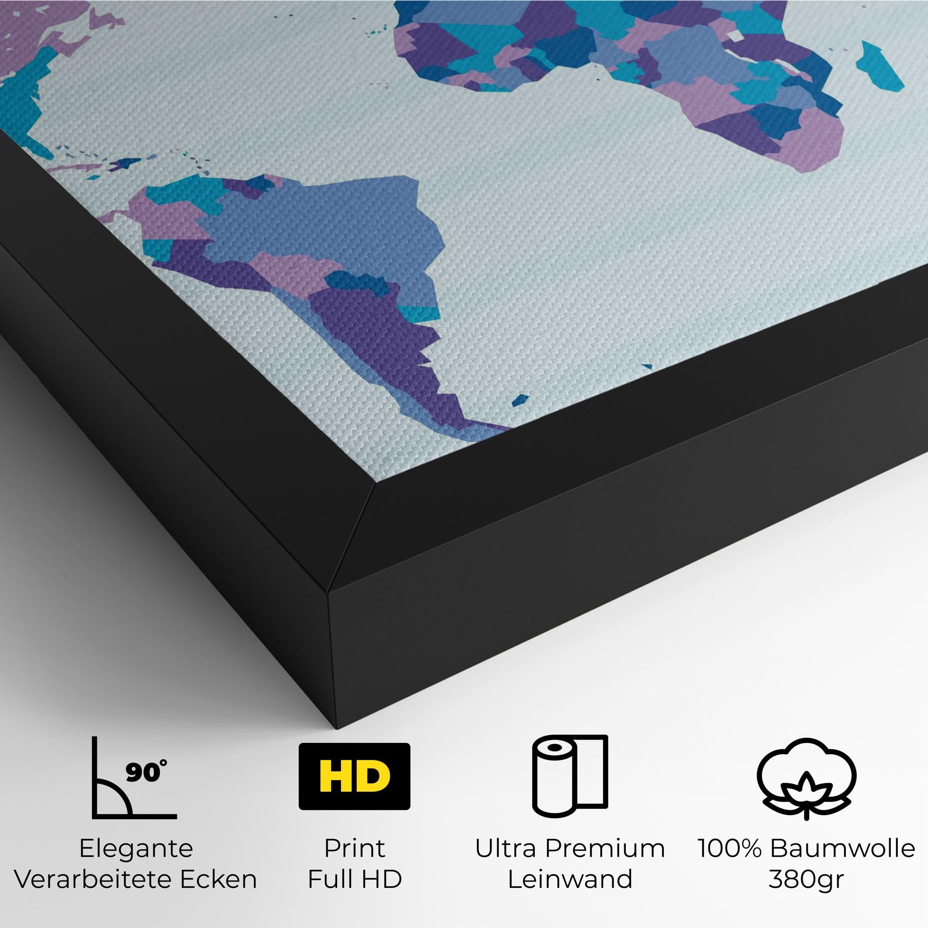 Blue Purple Map mockup 4