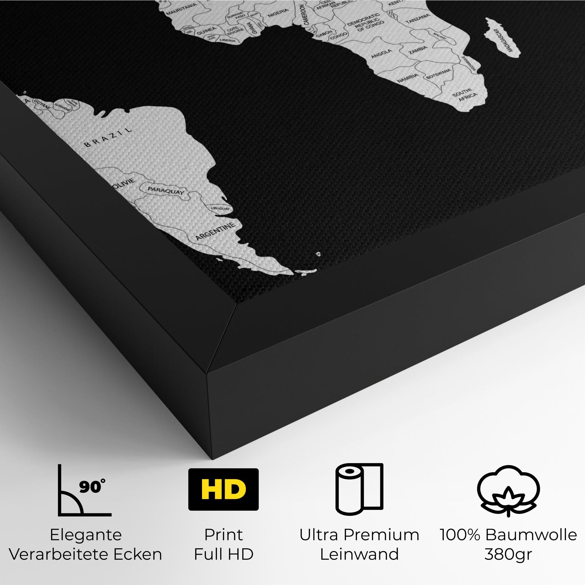 White World Map mockup 4