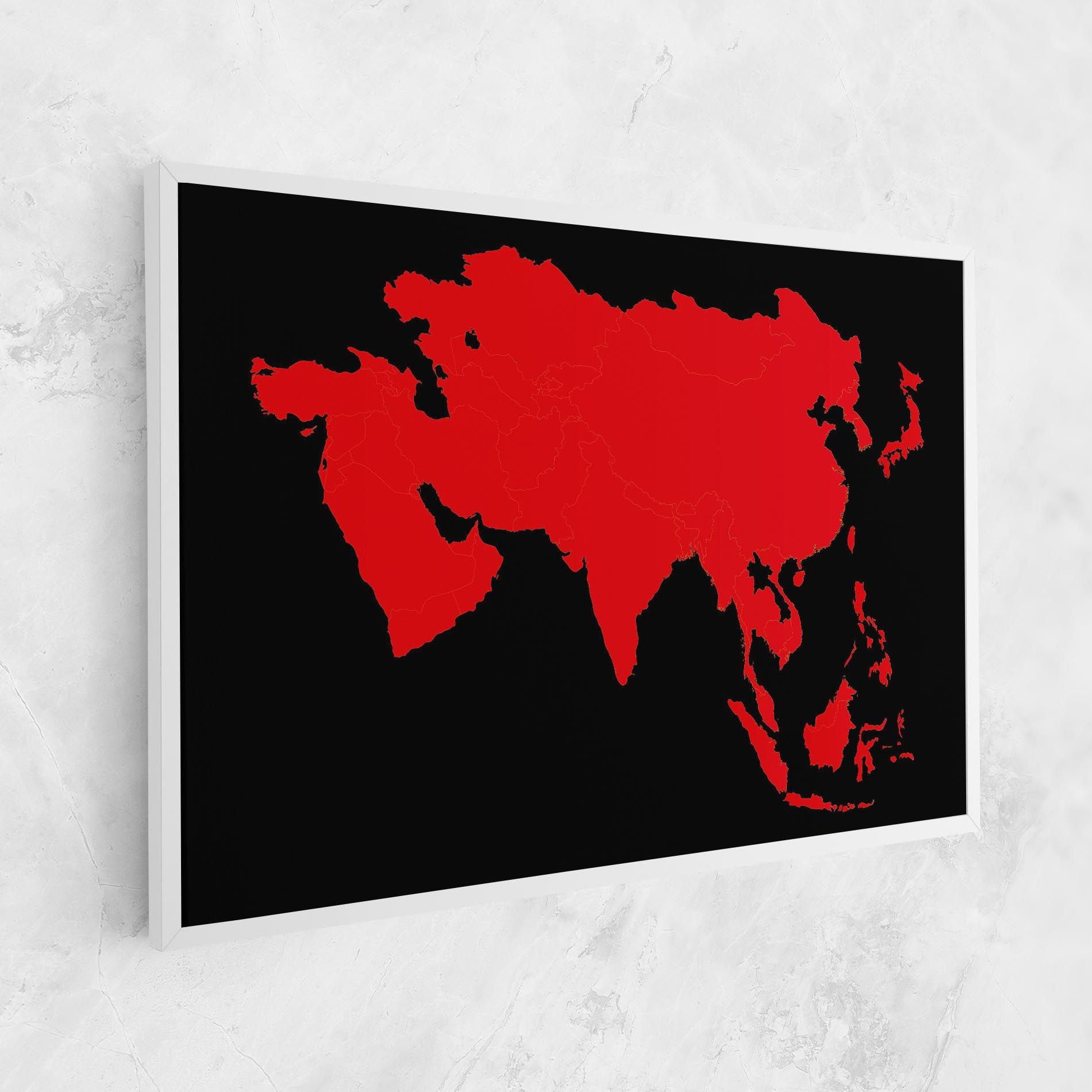 Asia Map mockup 1