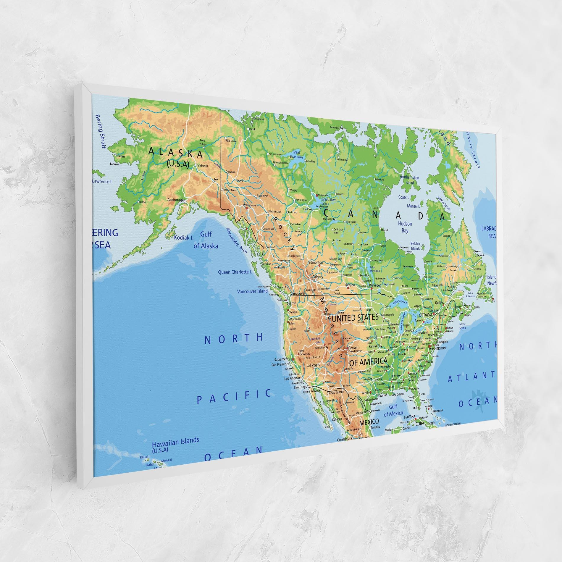 Leinwandbild Canada mockup 1