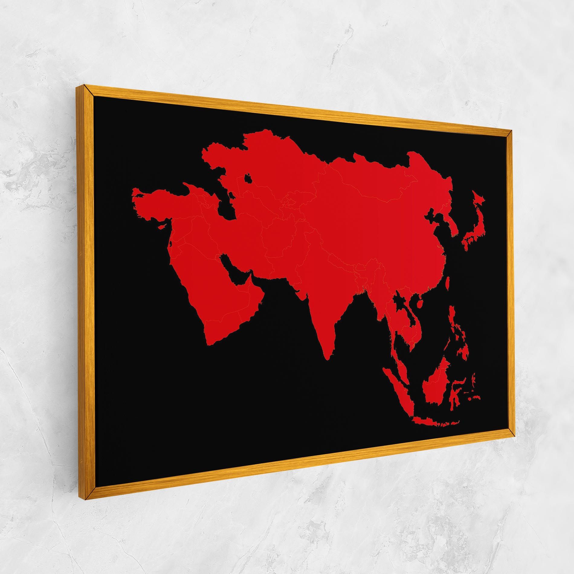 Asia Map mockup 1